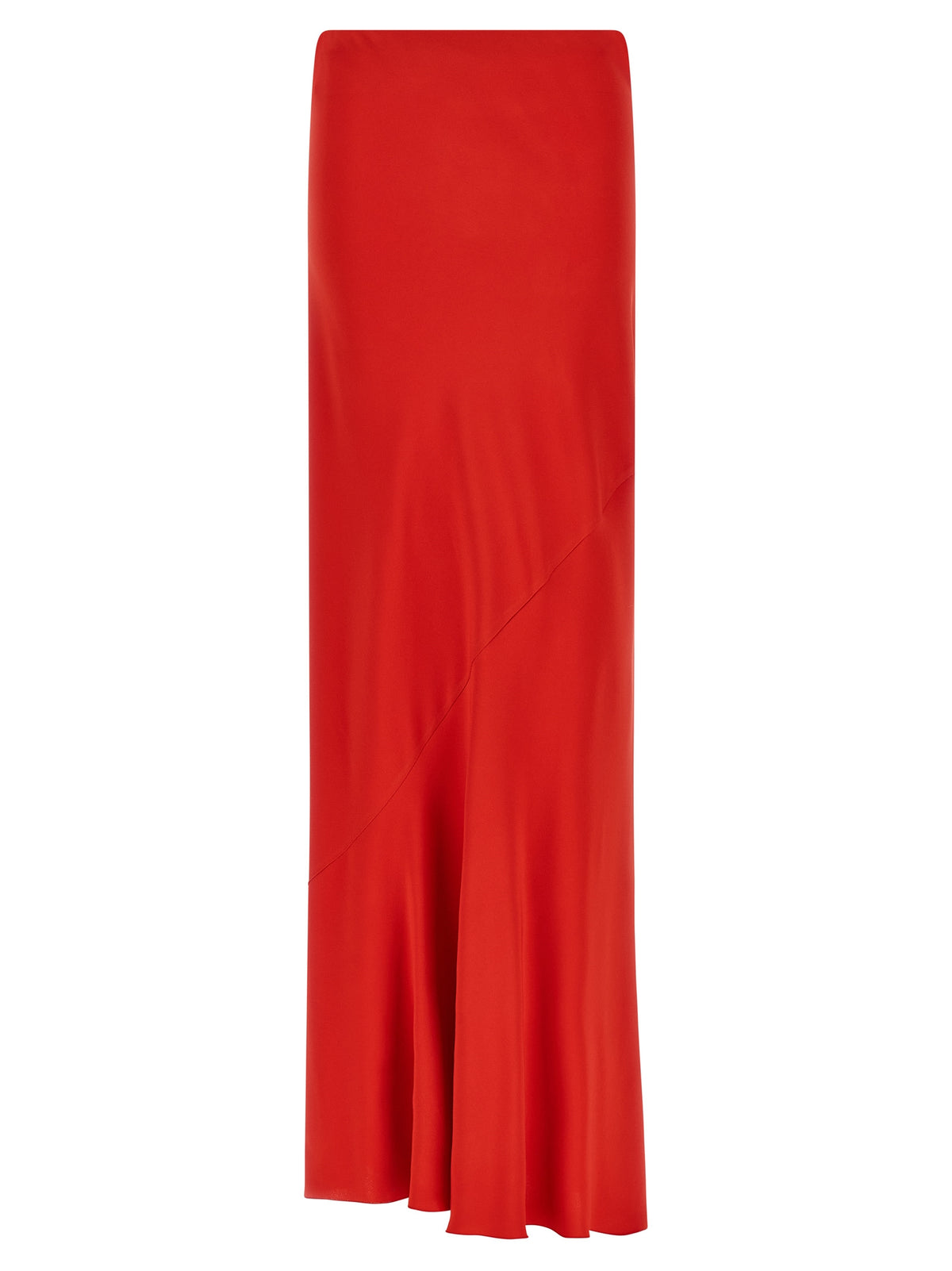 Ermanno Scervino Red Viscose Mini Skirt