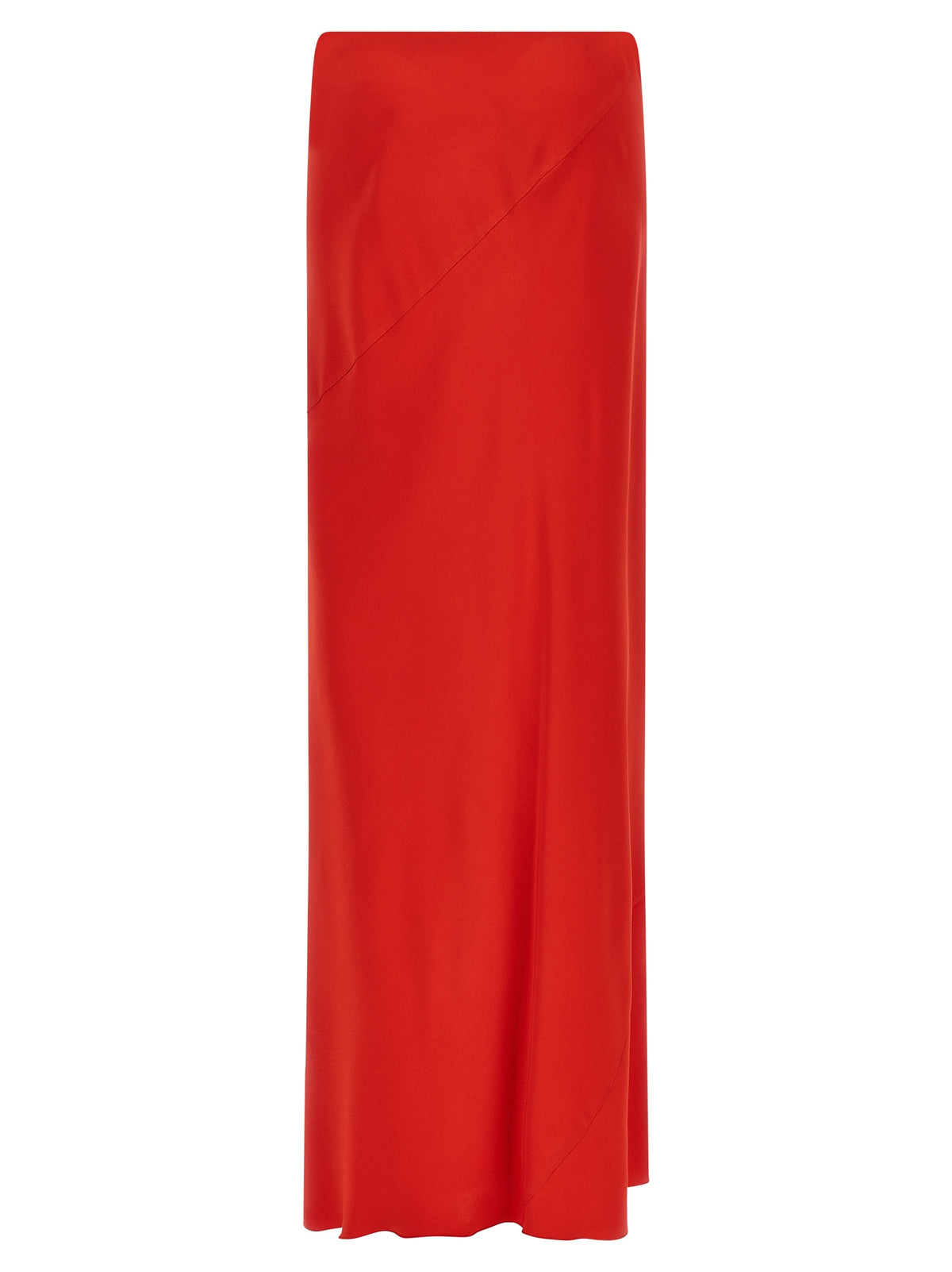 Ermanno Scervino Red Viscose Mini Skirt