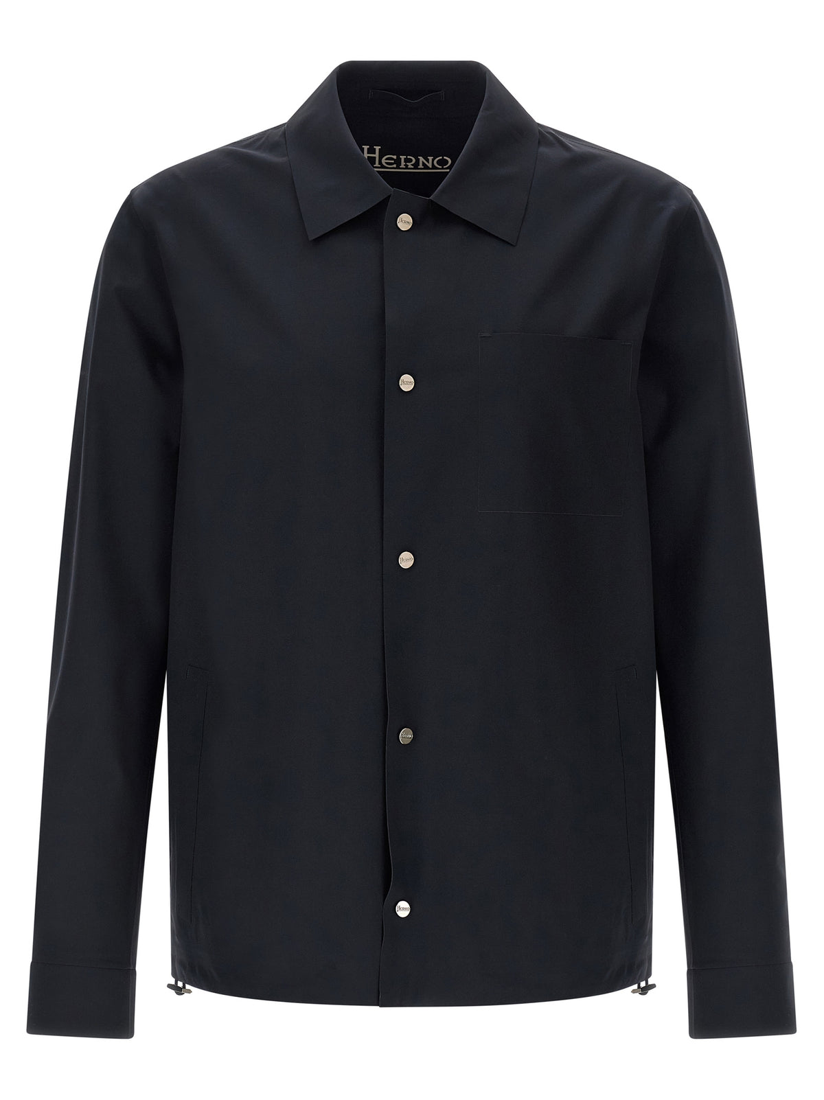 Herno Blue Polyamide Shell Jacket