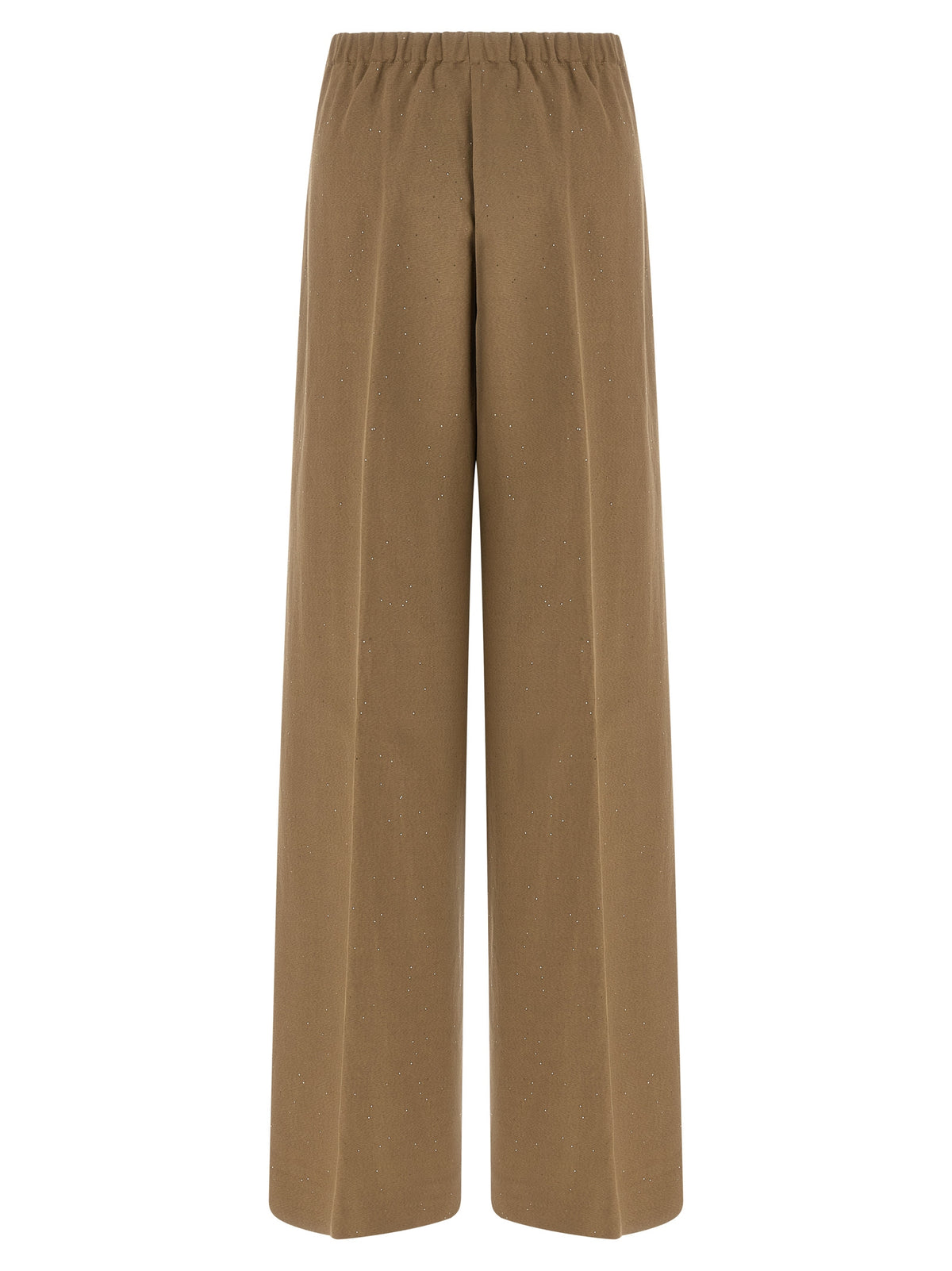 Herno Brown Viscose Casual Pants