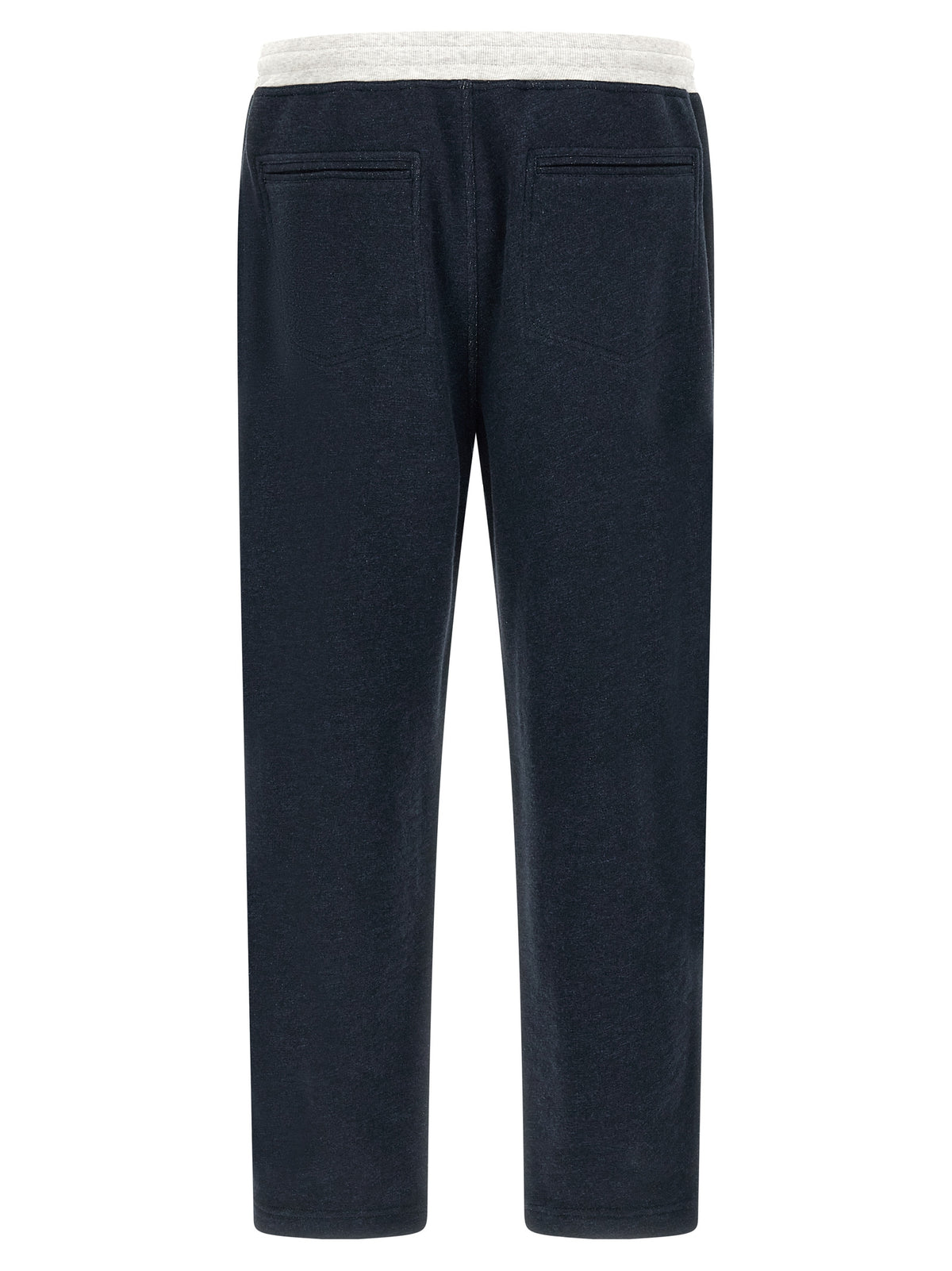 Brunello Cucinelli Blue Cotton Joggers (Workout Pants)