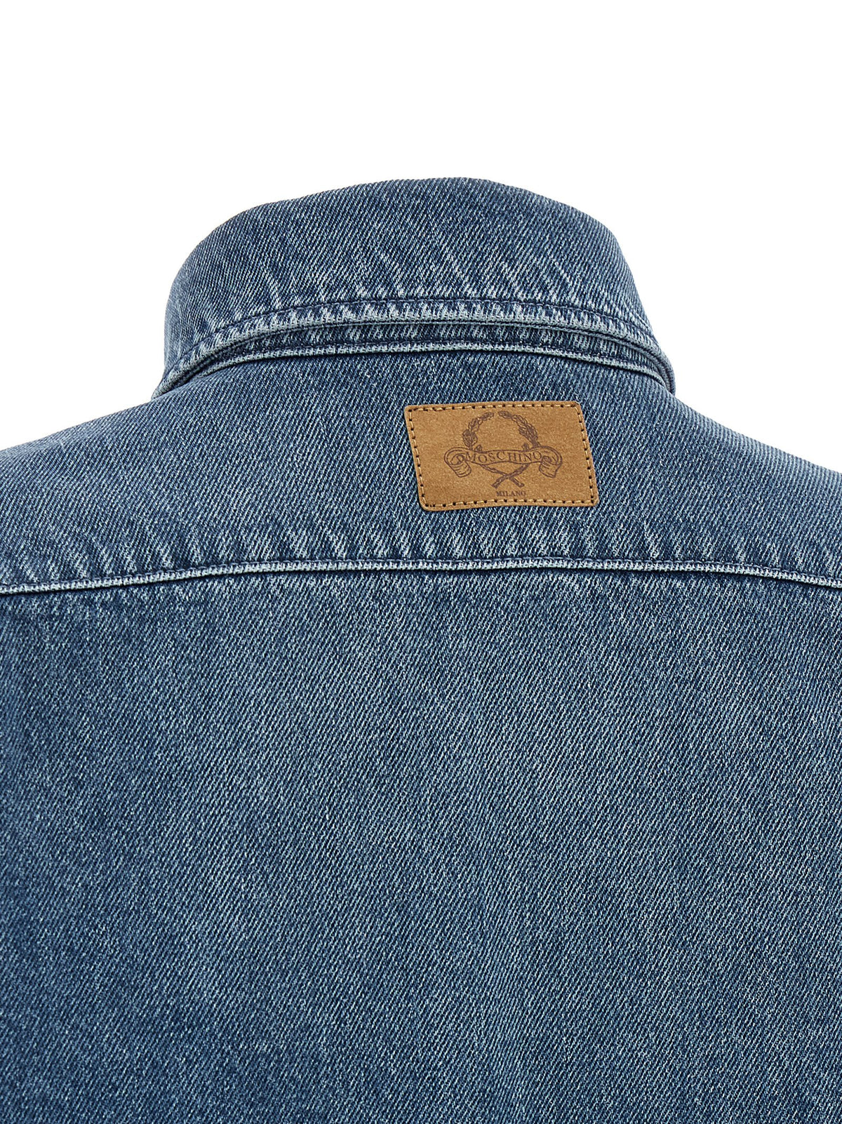 Moschino Blue Cotton Blouse