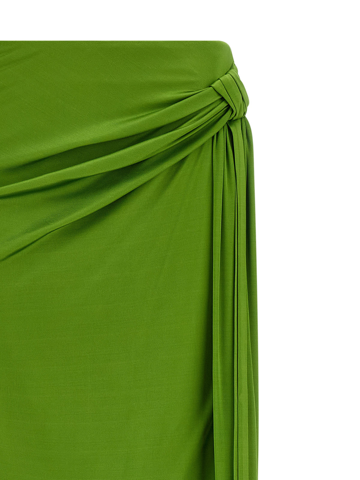 Elisabetta Franchi Bicolor Viscose Mini Skirt