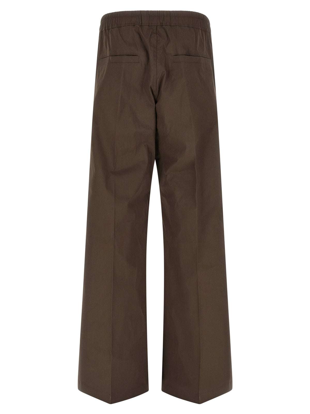 Rick Owens Brown Cotton Cargo Pants