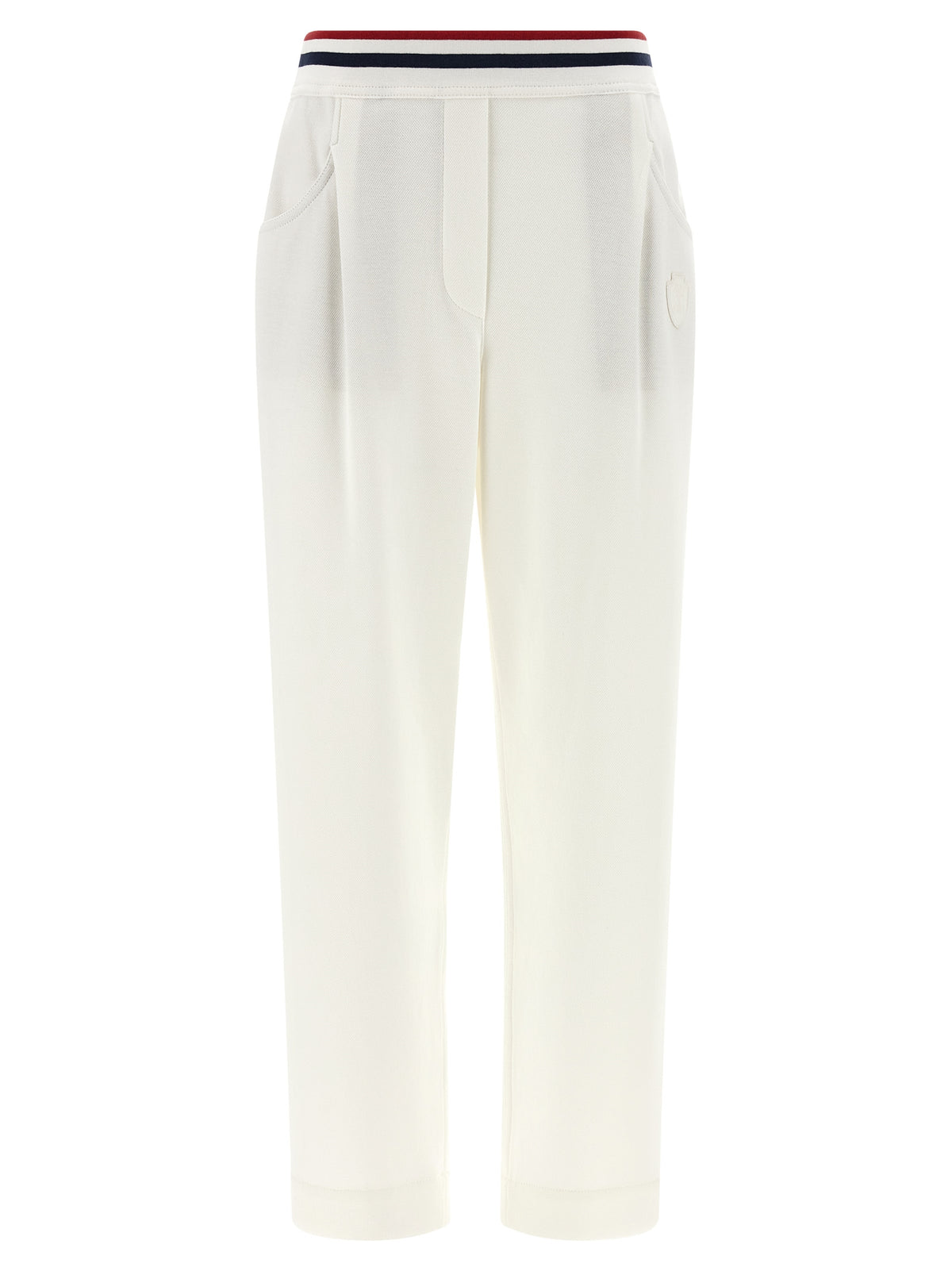Brunello Cucinelli White Cotton Joggers (Workout Pants)