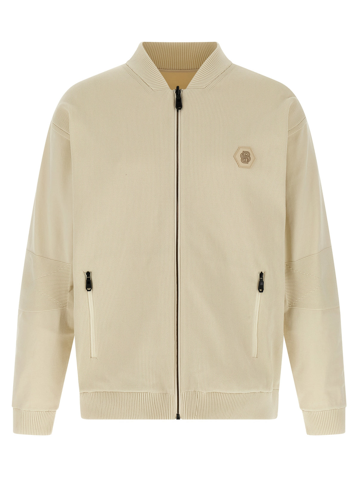 Hugo Boss Beige Polyamide Bomber