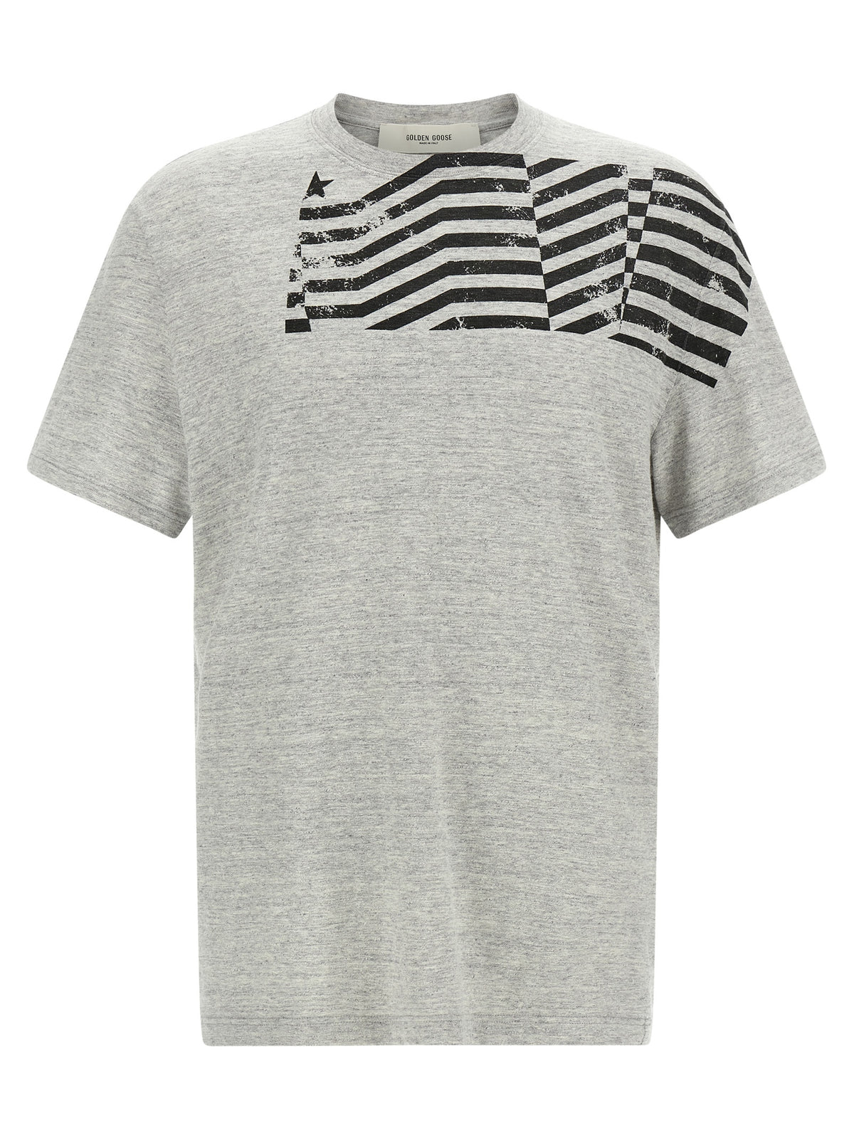 Golden Goose Gray Cotton T-Shirt