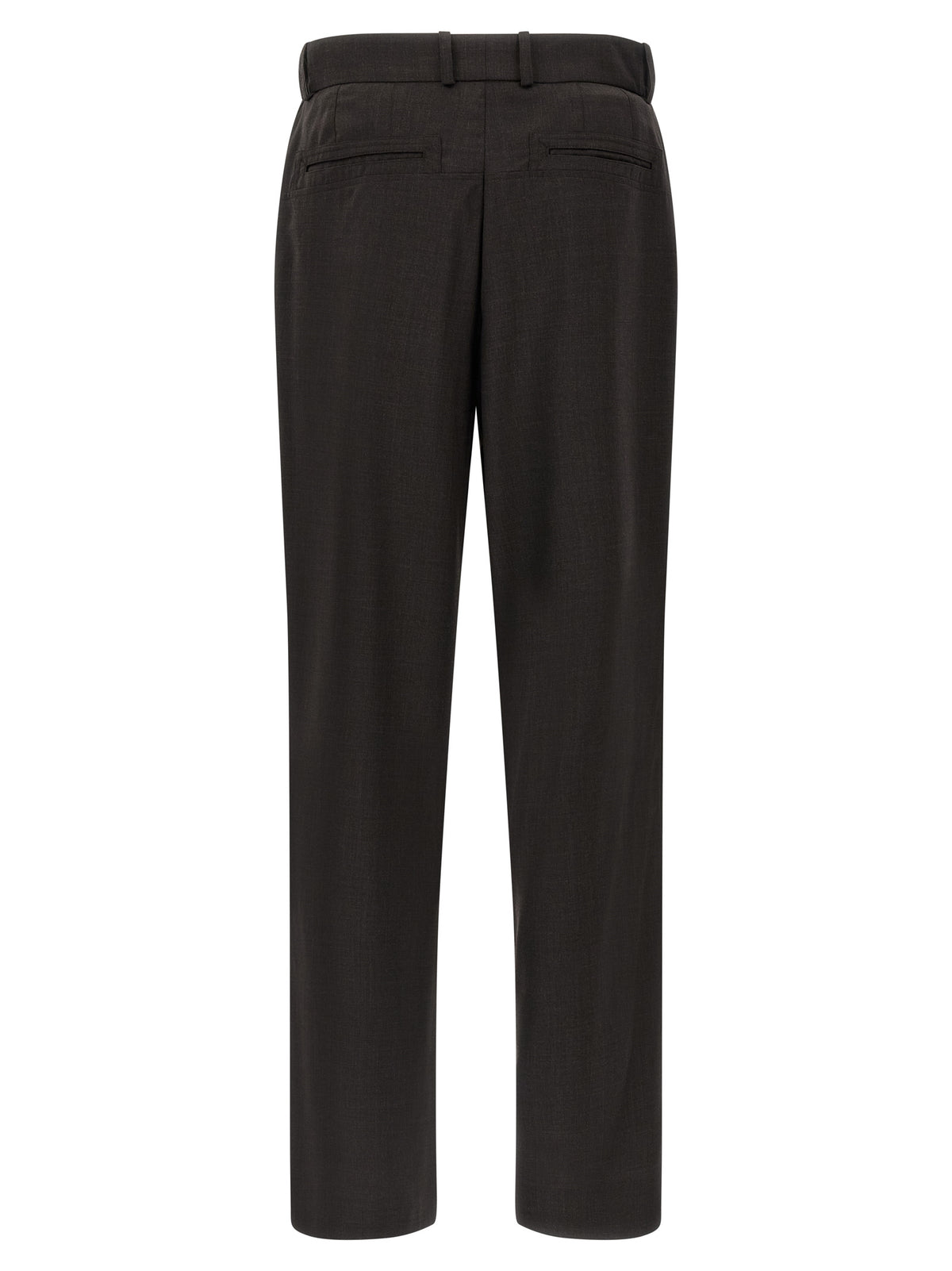 Kiko Kostadinov Brown Virgin Wool Casual Pants