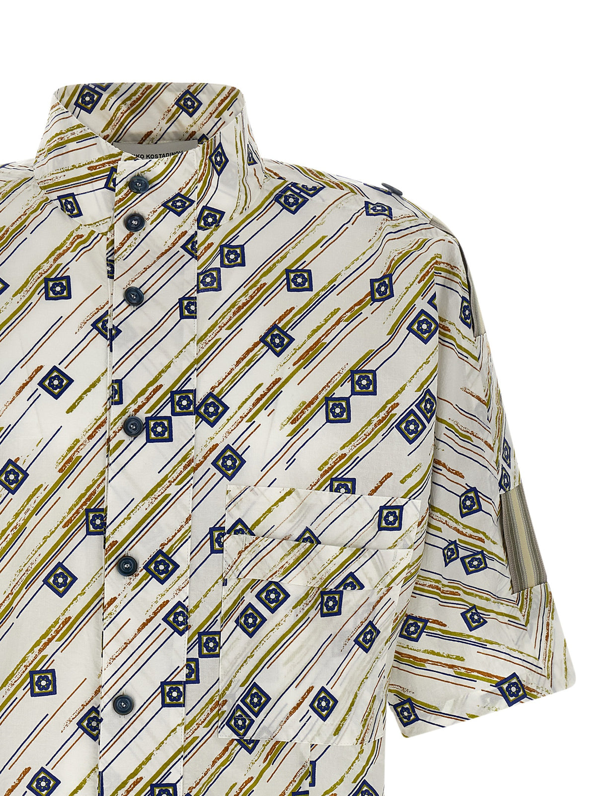 Kiko Kostadinov Multicolor Cotton Blouse