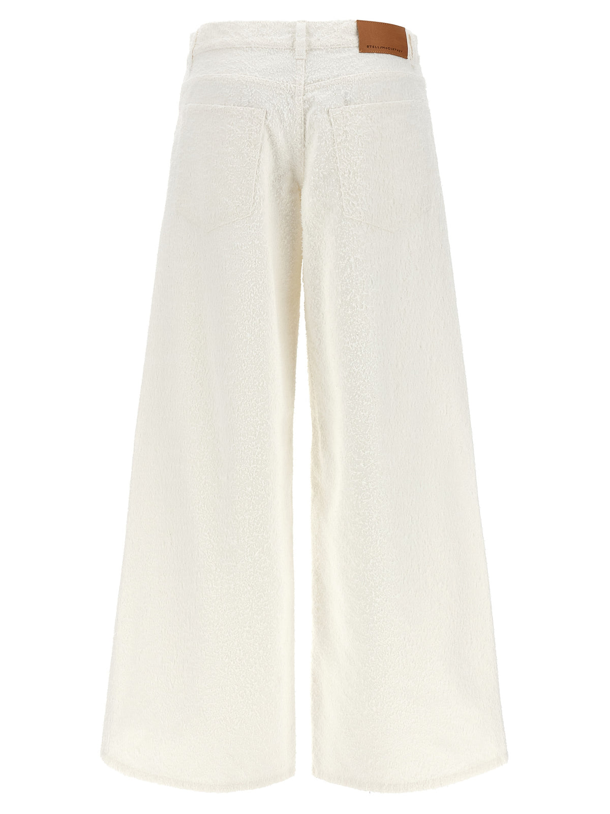 Stella McCartney White Cotton Jeans Denim