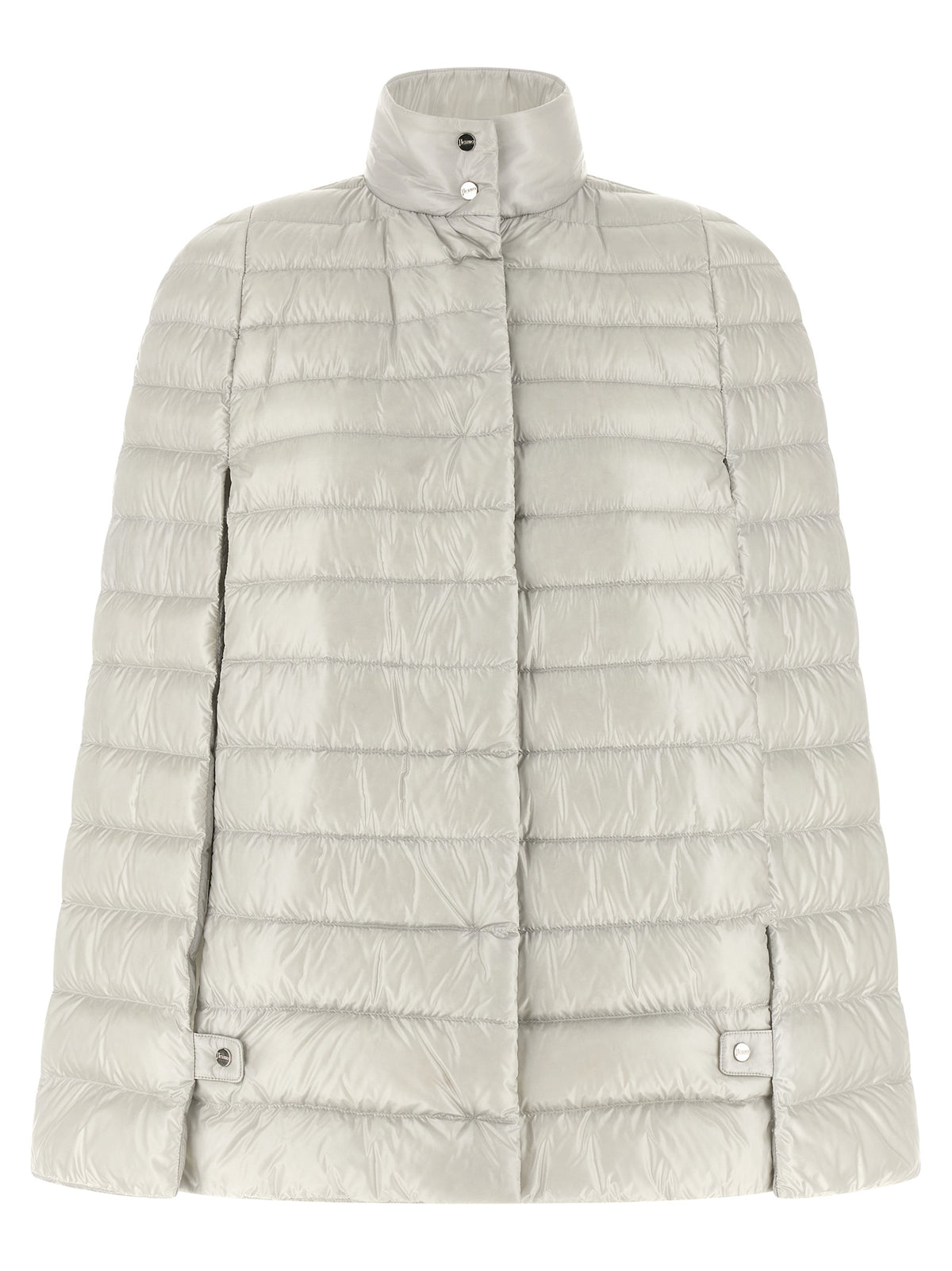 Herno Gray Polyamide Full-Length Jacket