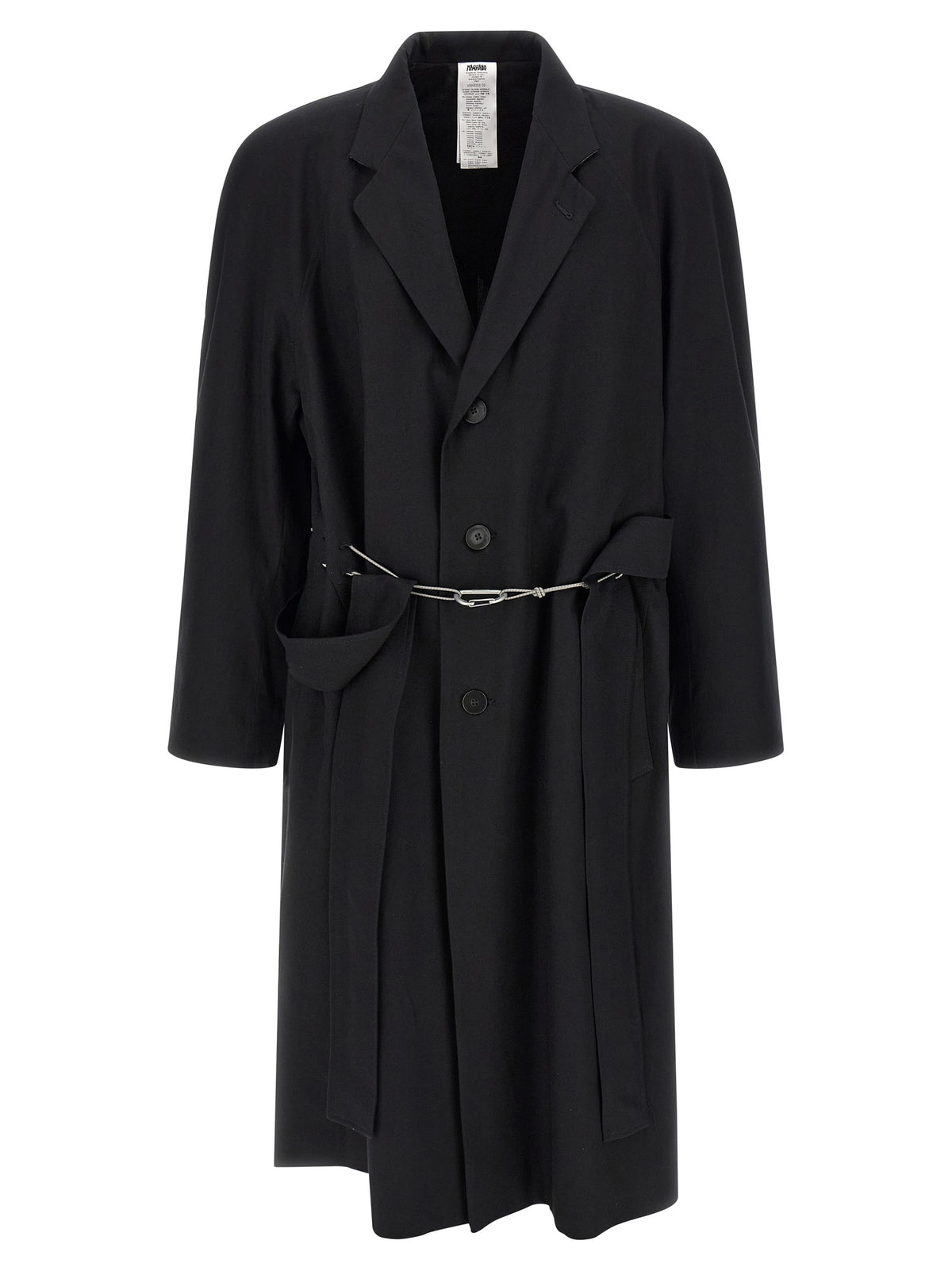 Magliano Black Cotton Coat
