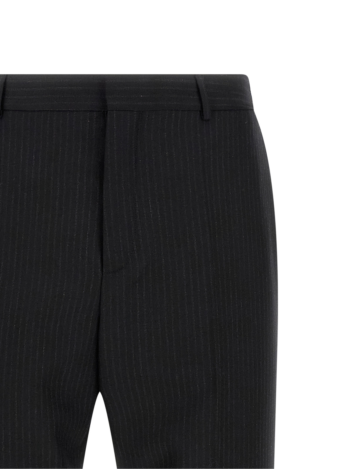 Saint Laurent Black Wool Dress Pants