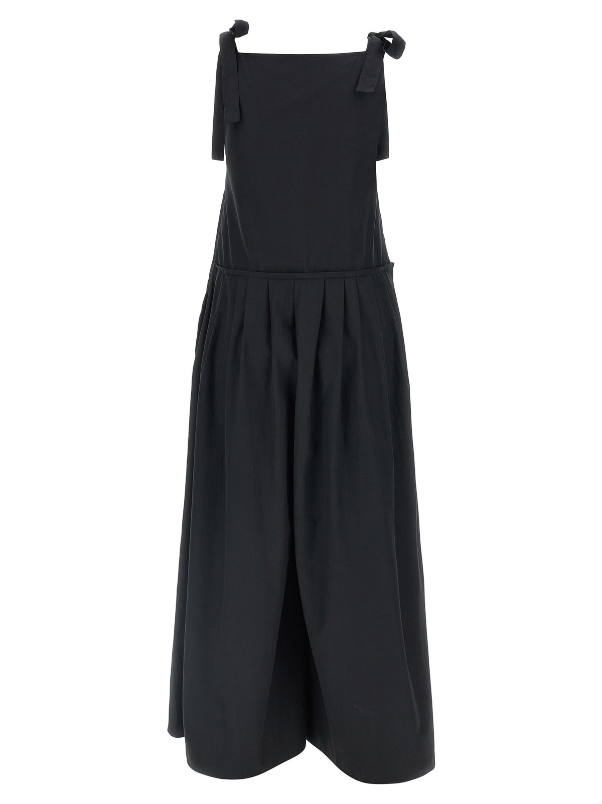 Max Mara Black Cotton Jumpsuit