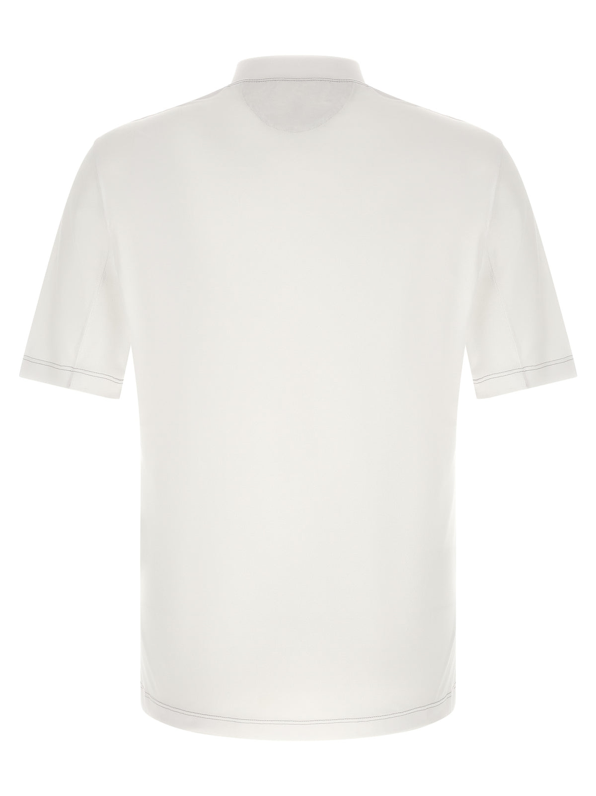 Brunello Cucinelli White Polyamide T-Shirt