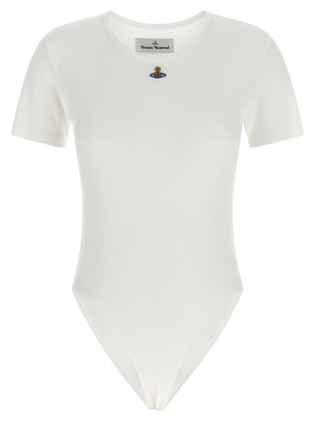 Vivienne Westwood White Cotton Bodysuit