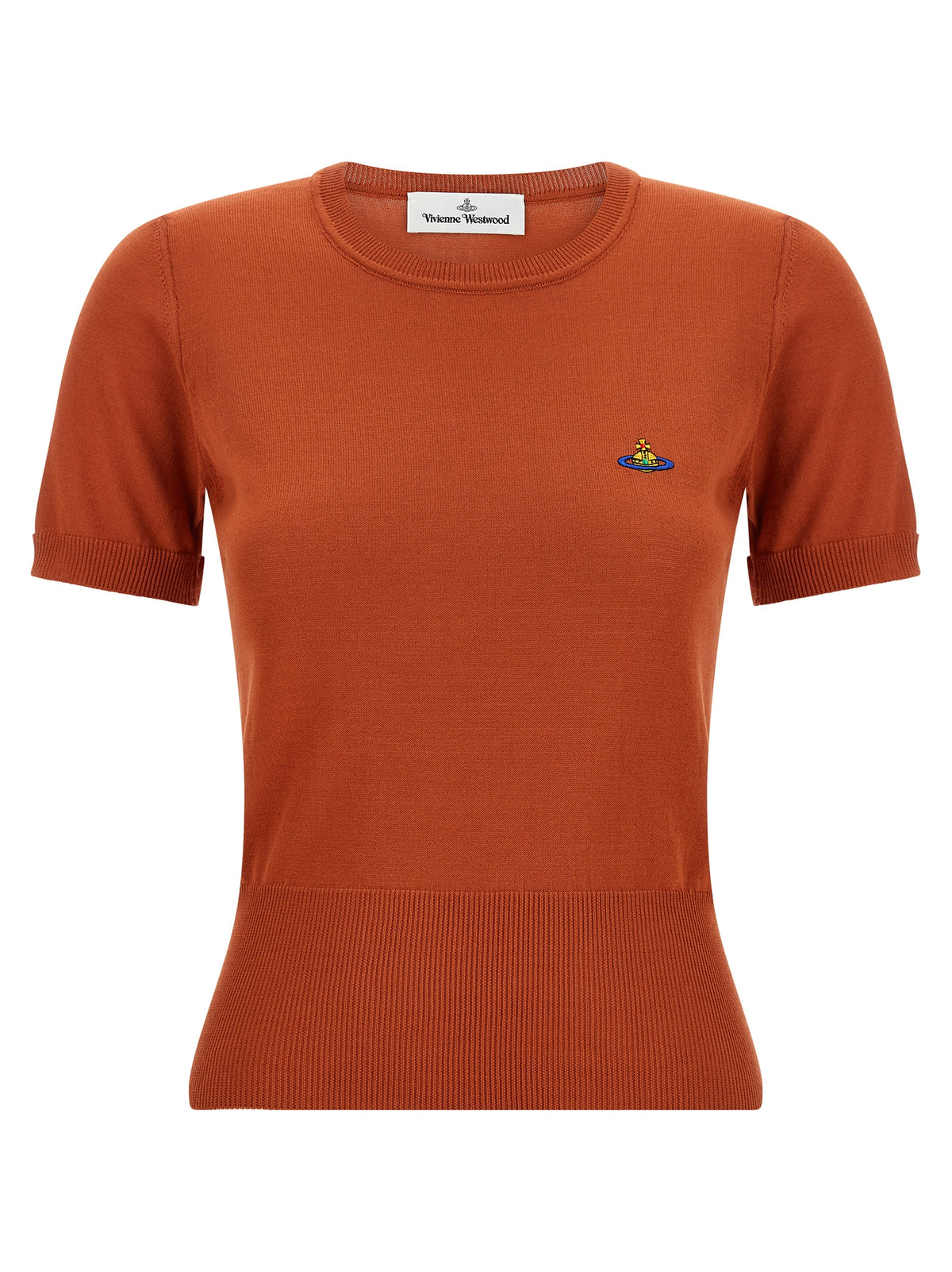 Vivienne Westwood Orange Cotton T-Shirt