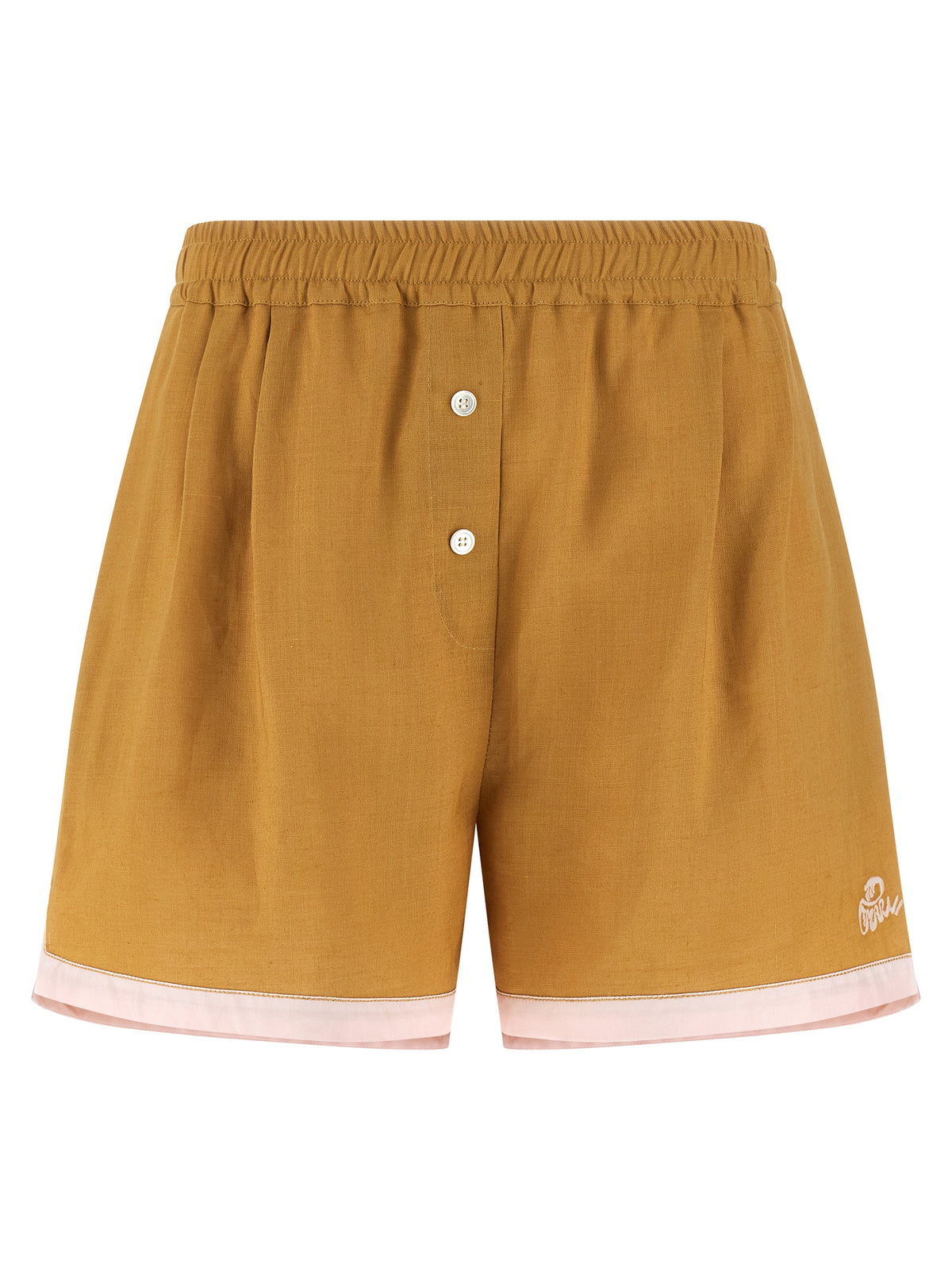 Marni Multicolor Calfskin Bermuda Shorts