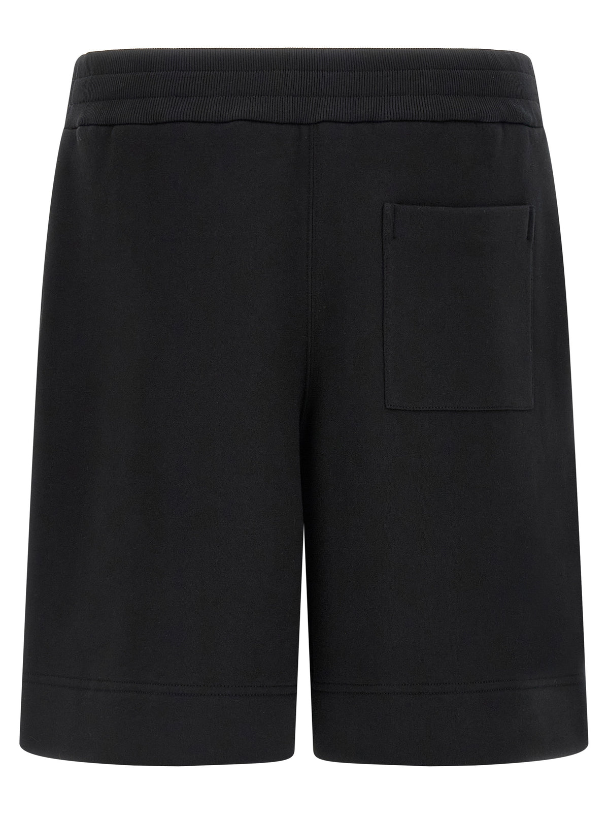 Jil Sander Black Cotton Bermuda Shorts