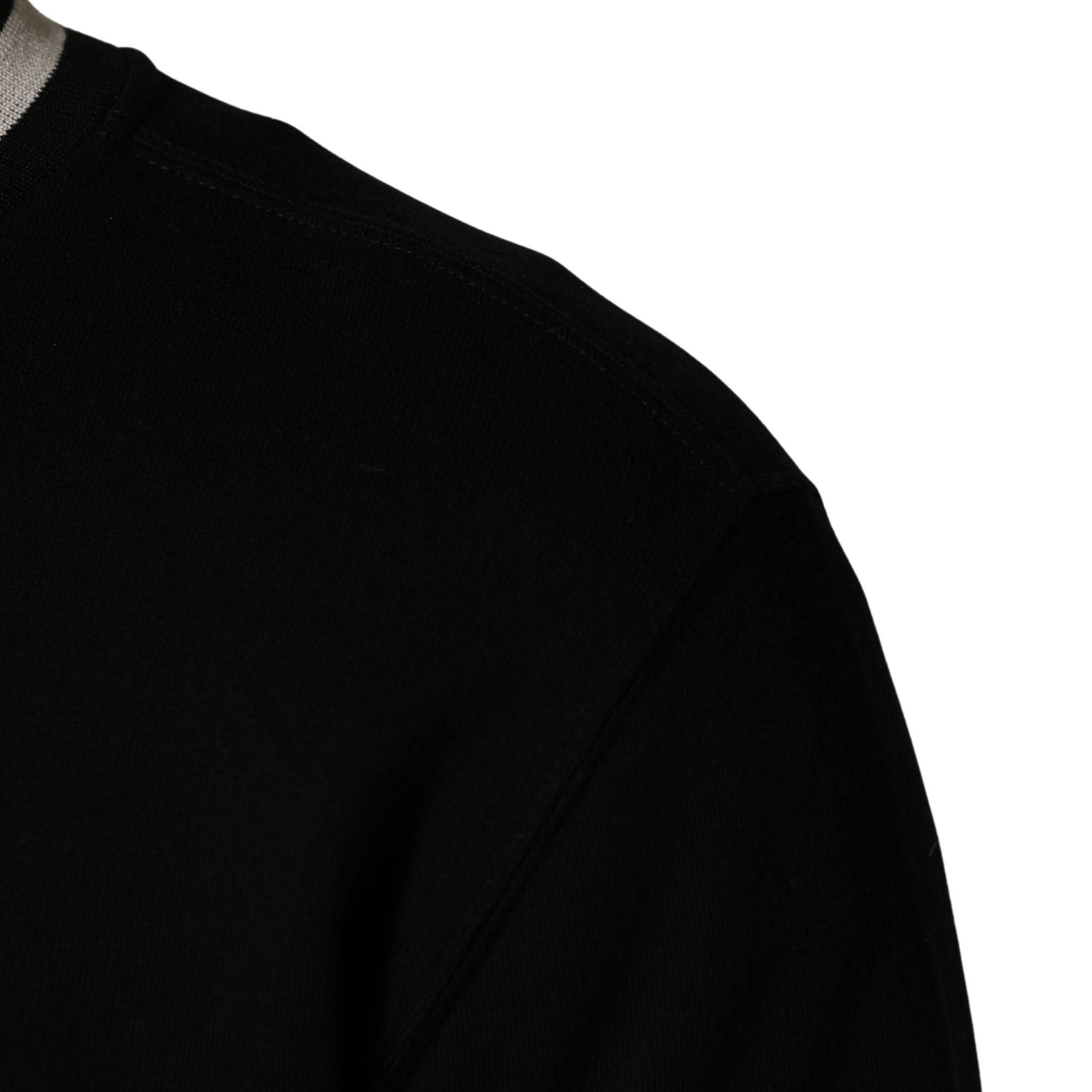 Dolce & Gabbana Black Super King Crew Neck Sweatshirt Sweater