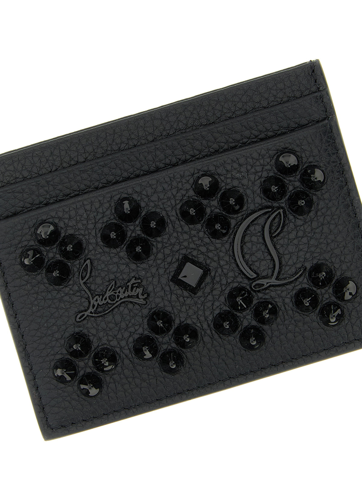 Christian Louboutin Black Calfskin Cardholder