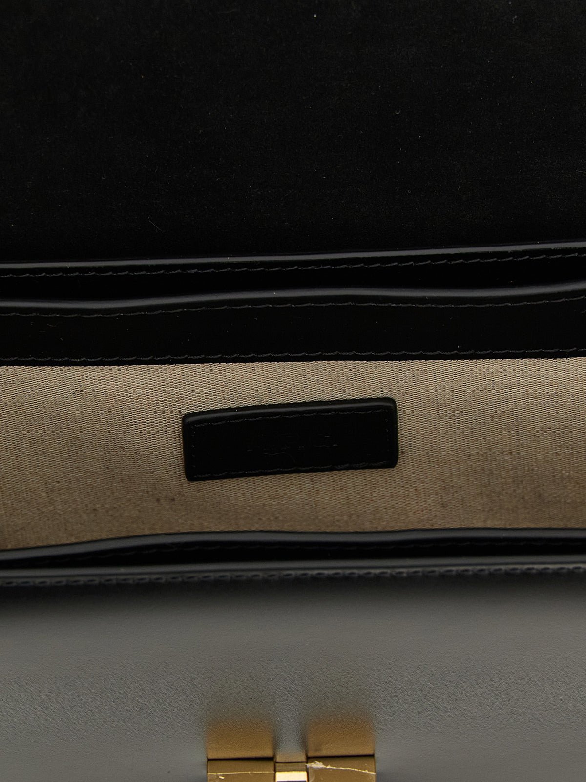 A.P.C. Black Cowhide Crossbody Bag