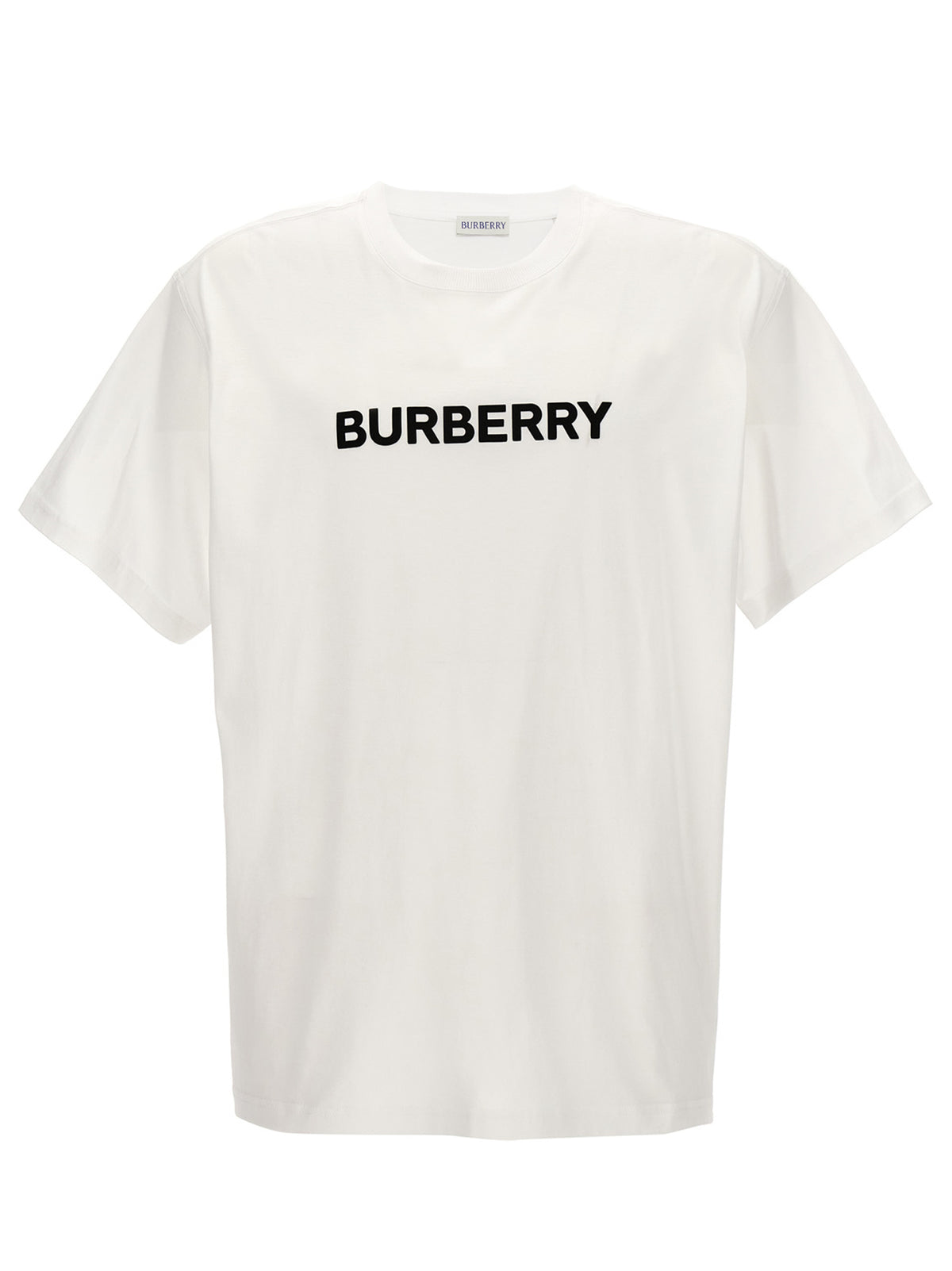 Burberry White Cotton T-Shirt