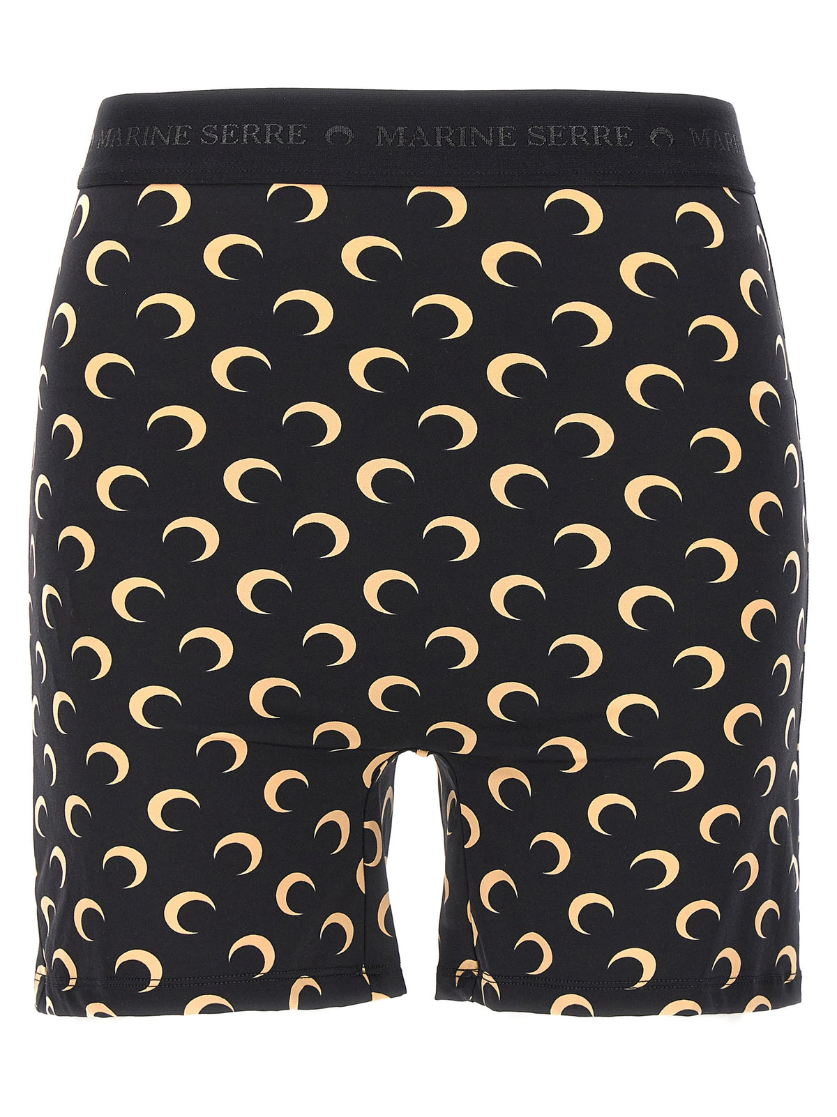 Marine Serre Black Polyamide Leggings