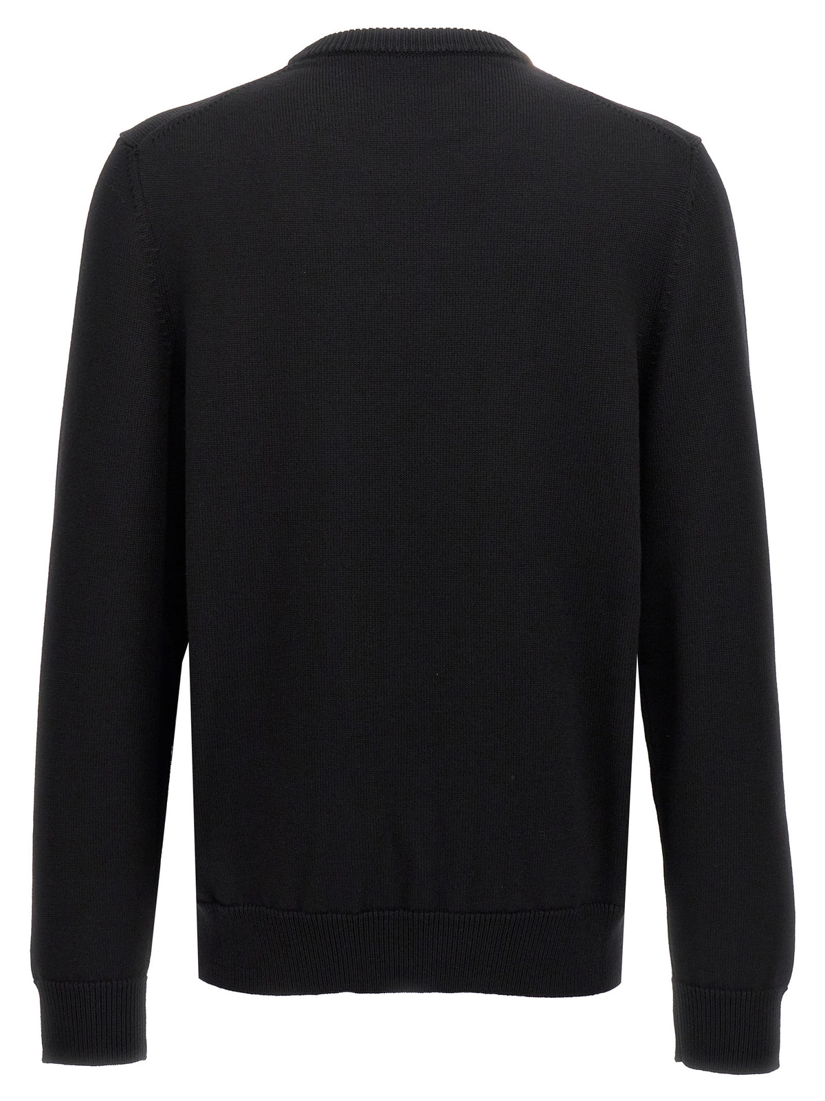 Dolce & Gabbana Black Virgin Wool Cardigan