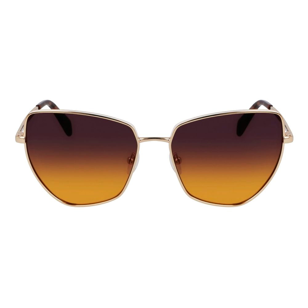 Liu Jo Gold Metal Sunglasses