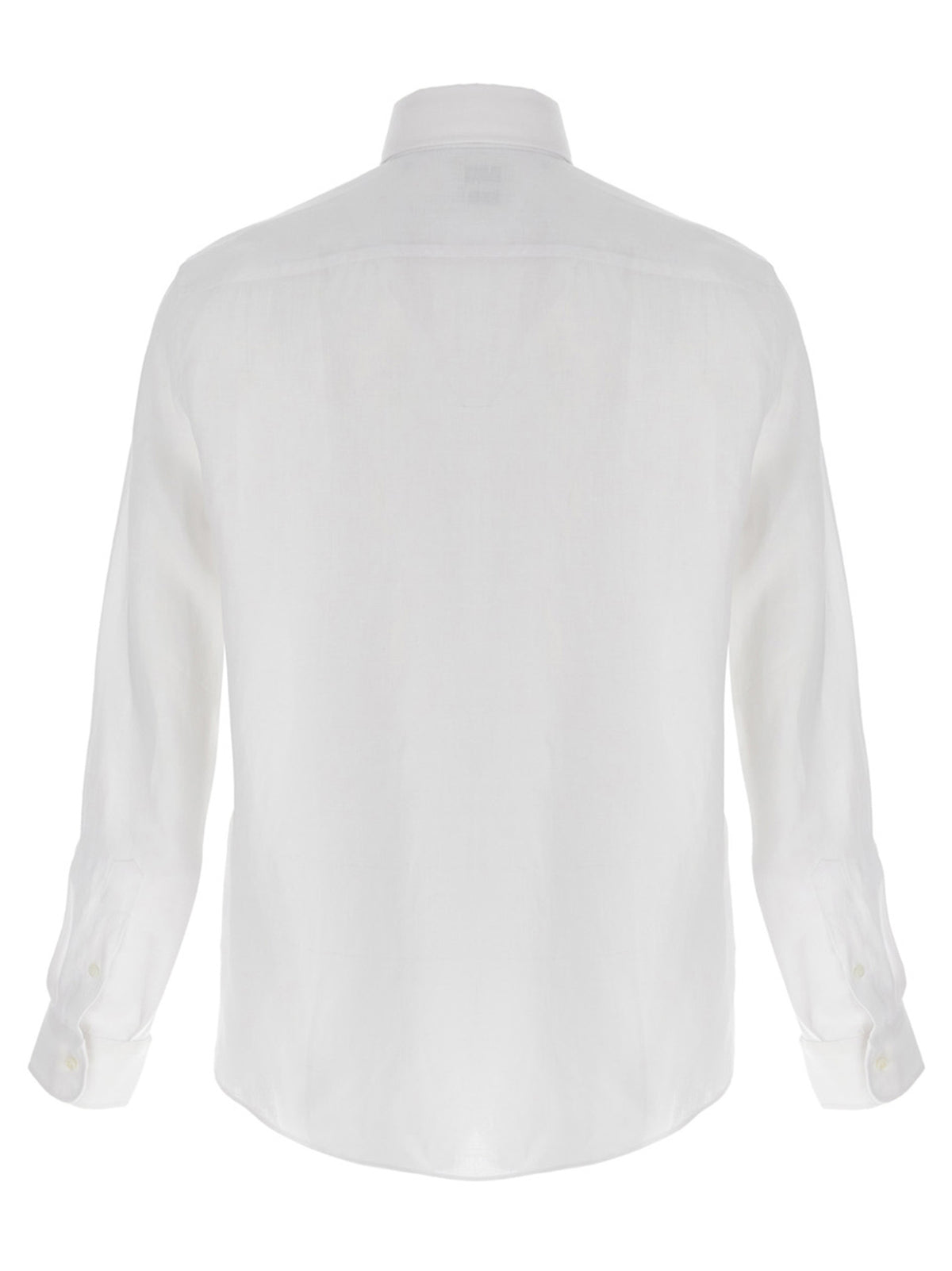 Brunello Cucinelli White Linen Blouse