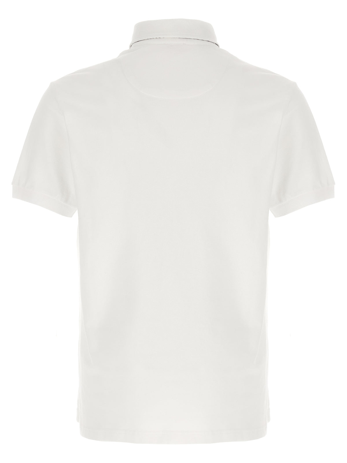 Etro White Cotton Polo Shirt