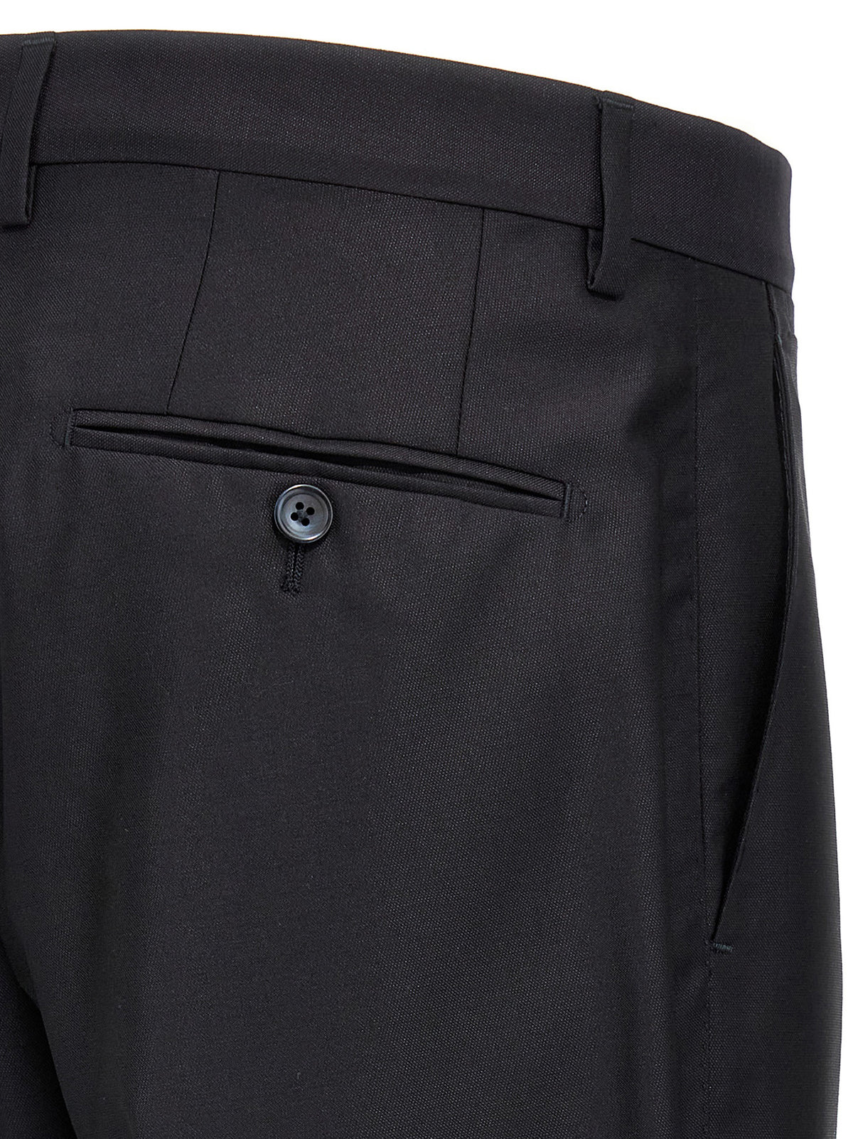 Dolce & Gabbana Blue Virgin Wool Two-Piece Suit