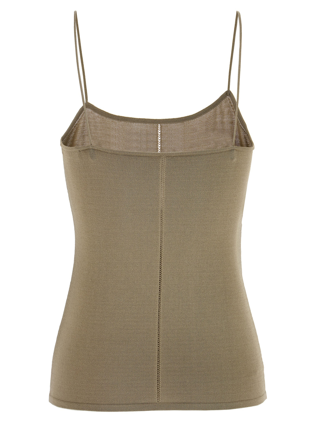 Lemaire Beige Viscose Tank Tops