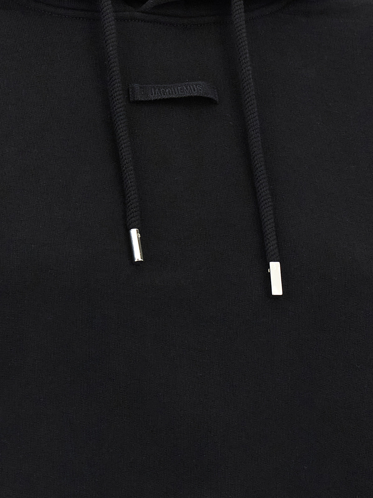 Jacquemus Black Cotton Hoodie