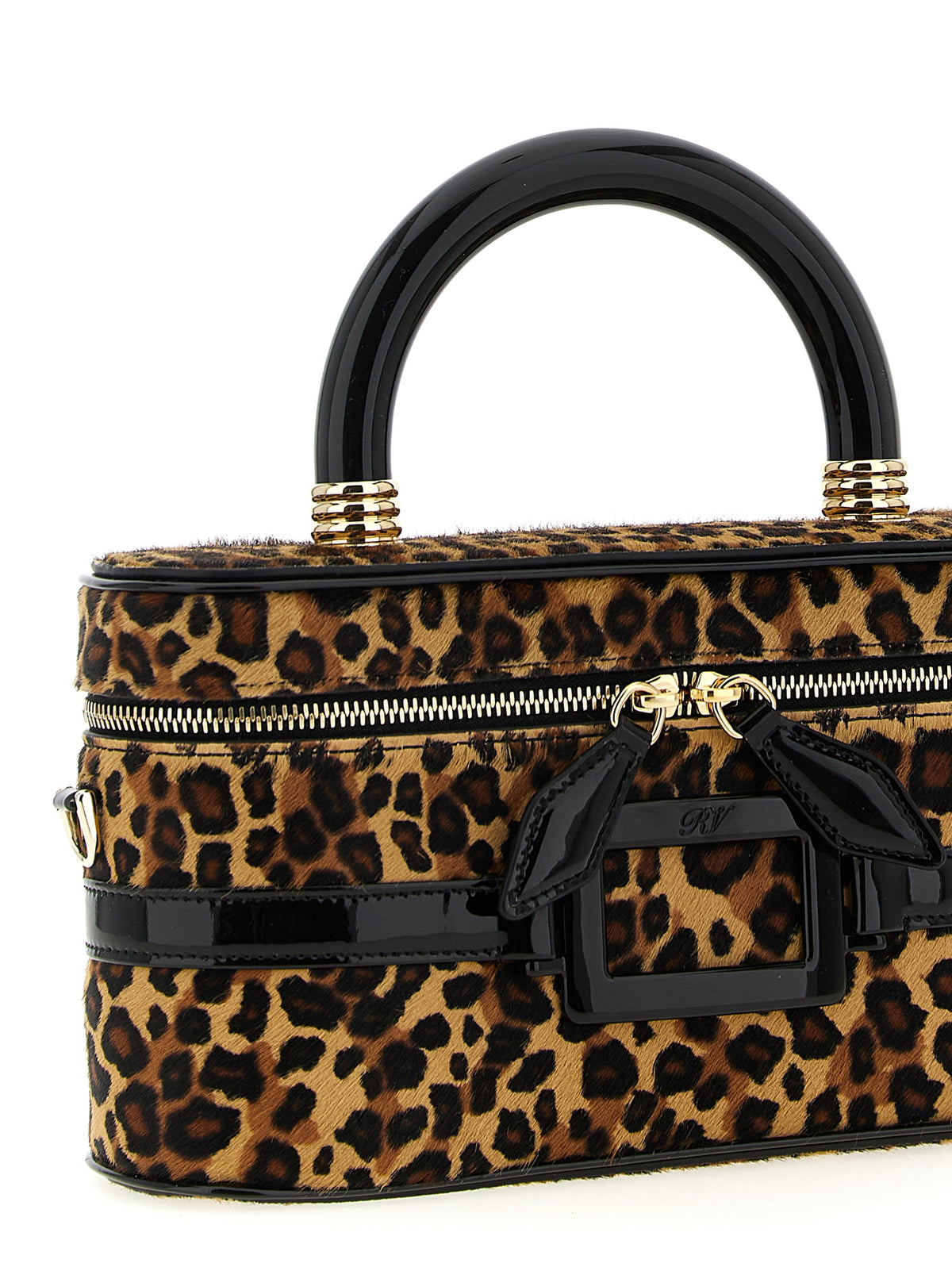 Roger Vivier Multicolor Calfskin Handbag