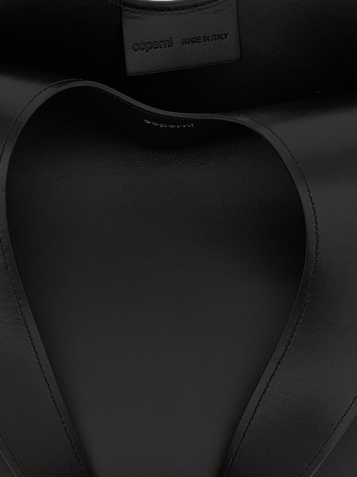 Coperni Black Cowhide Shoulder Bag