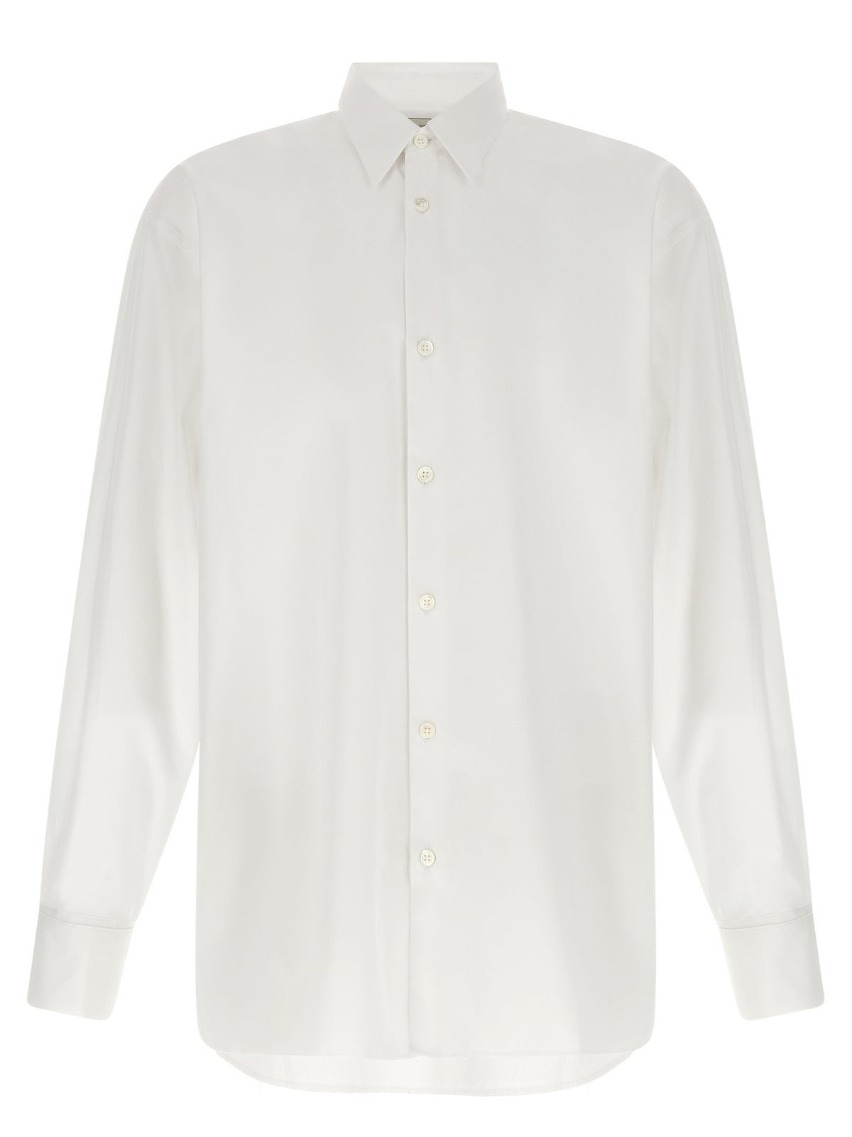Dries Van Noten White Cotton Blouse