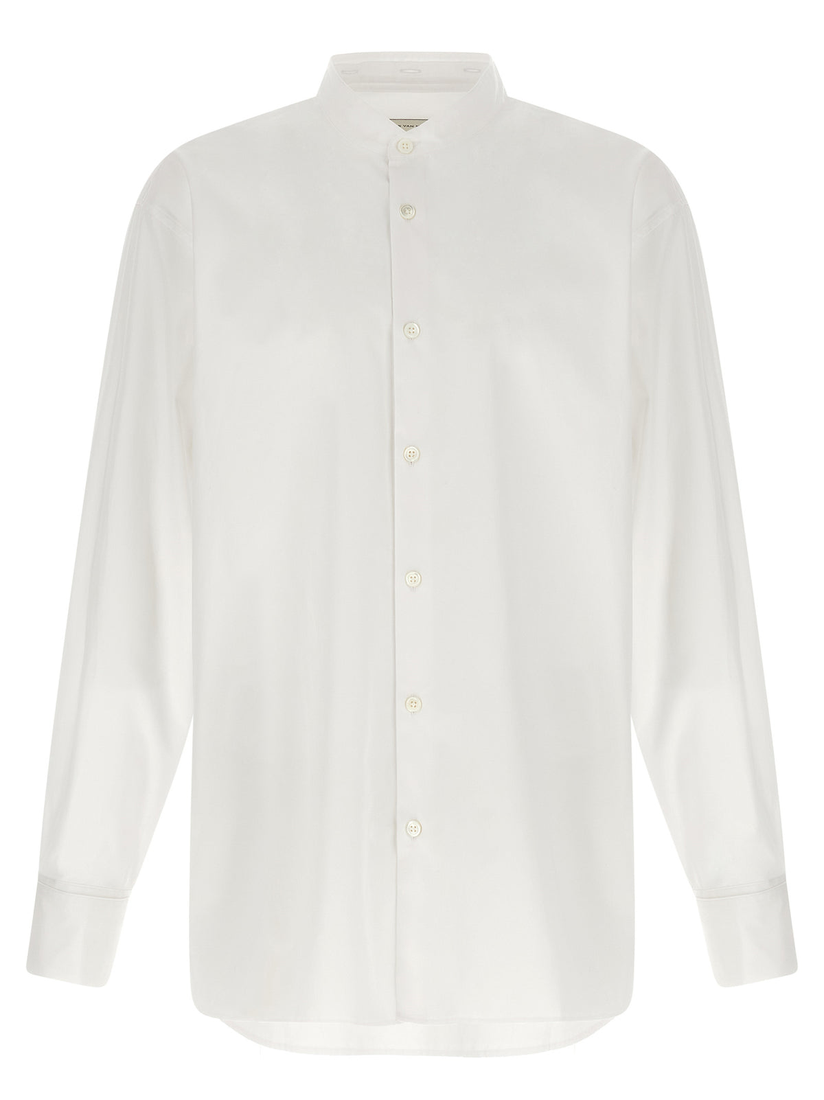 Dries Van Noten White Cotton Blouse