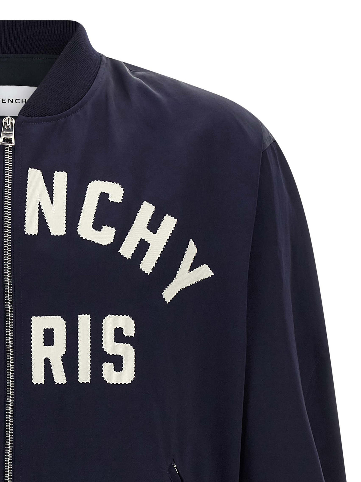 Givenchy Blue Cotton Bomber