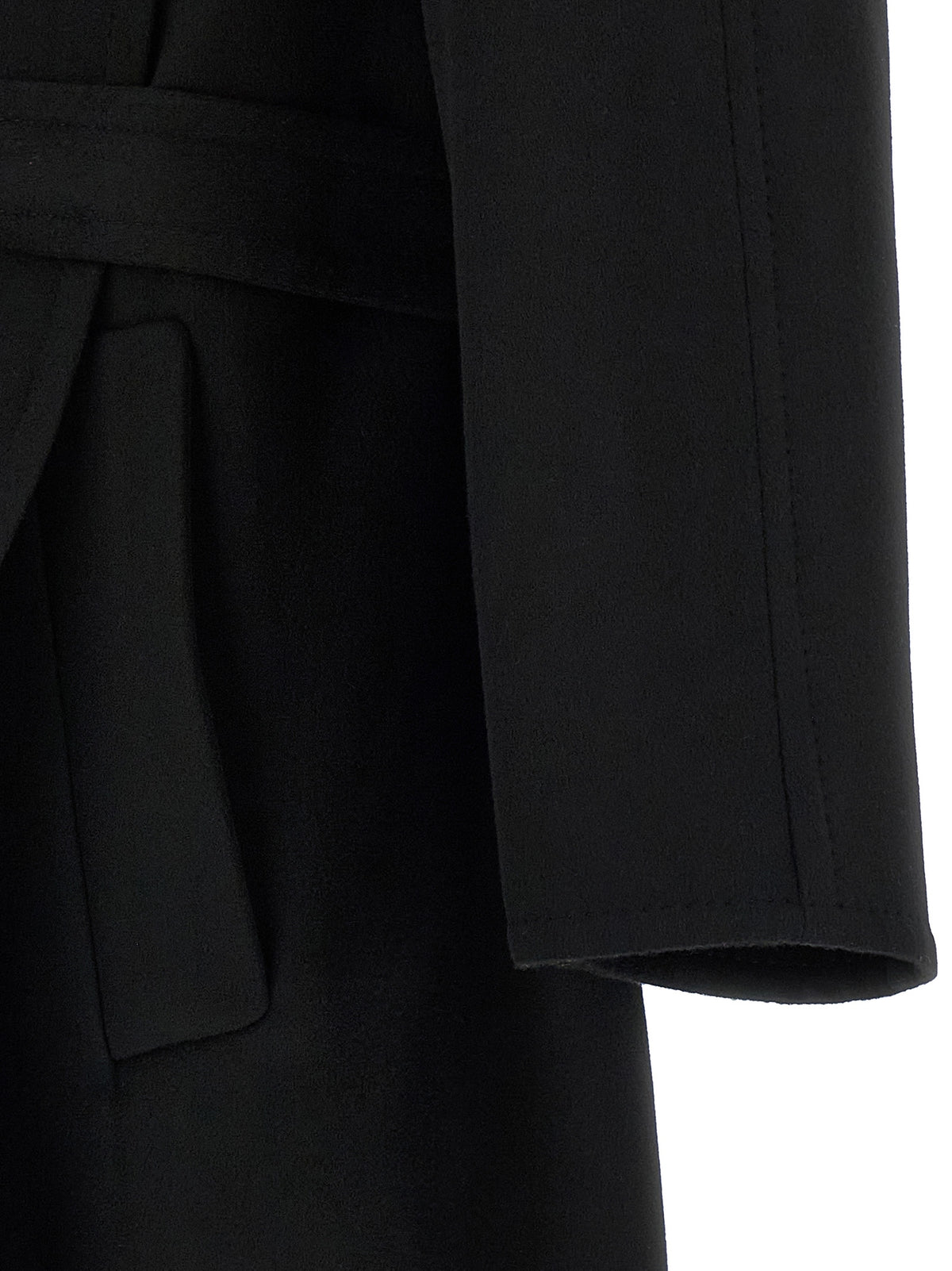 Tom Ford Black Virgin Wool Coat