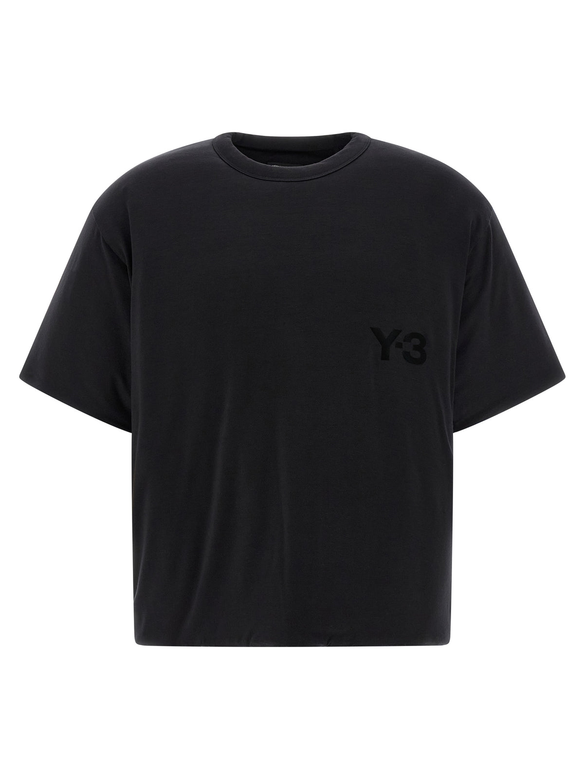 Y-3 Black Lyocell T-Shirt