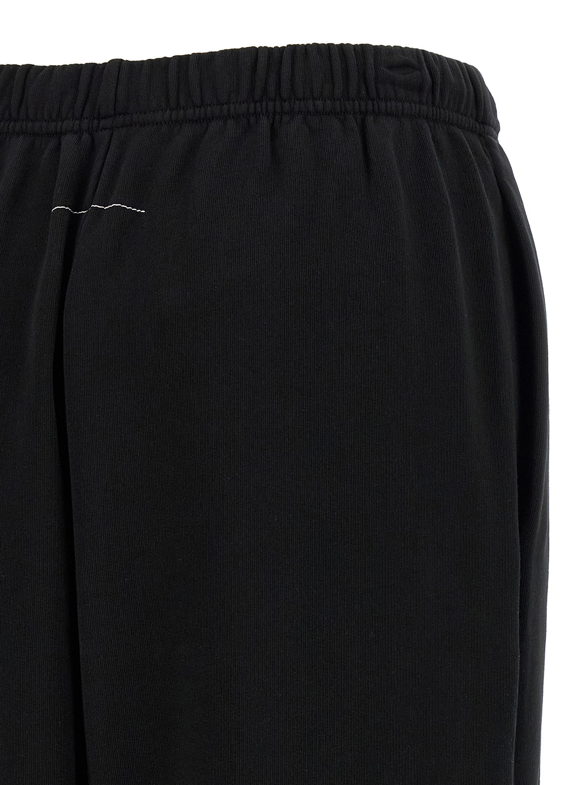 MM6 Maison Margiela Black Cotton Joggers (Workout Pants)