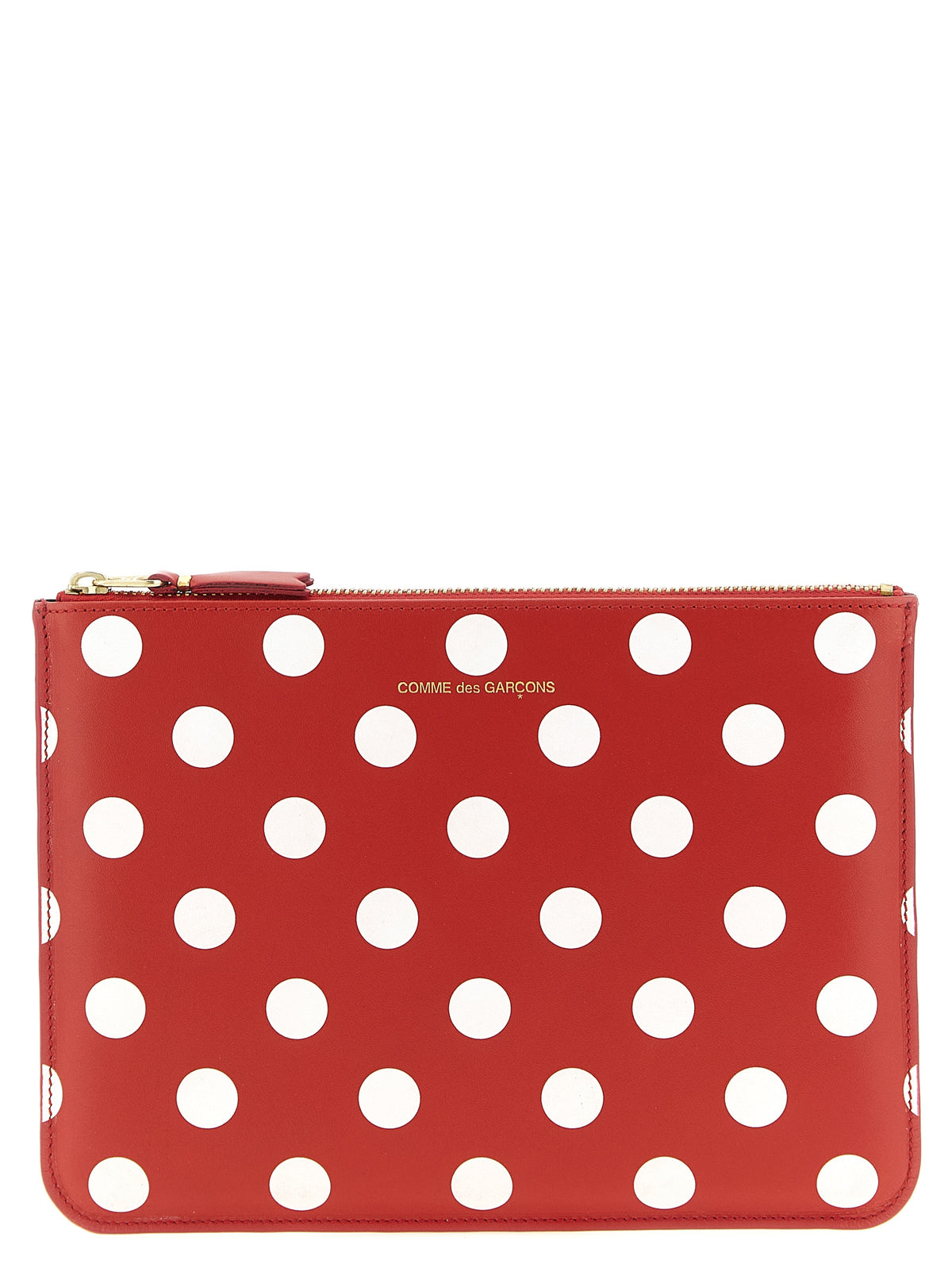 Comme Des Garçons Red Calfskin Wallet