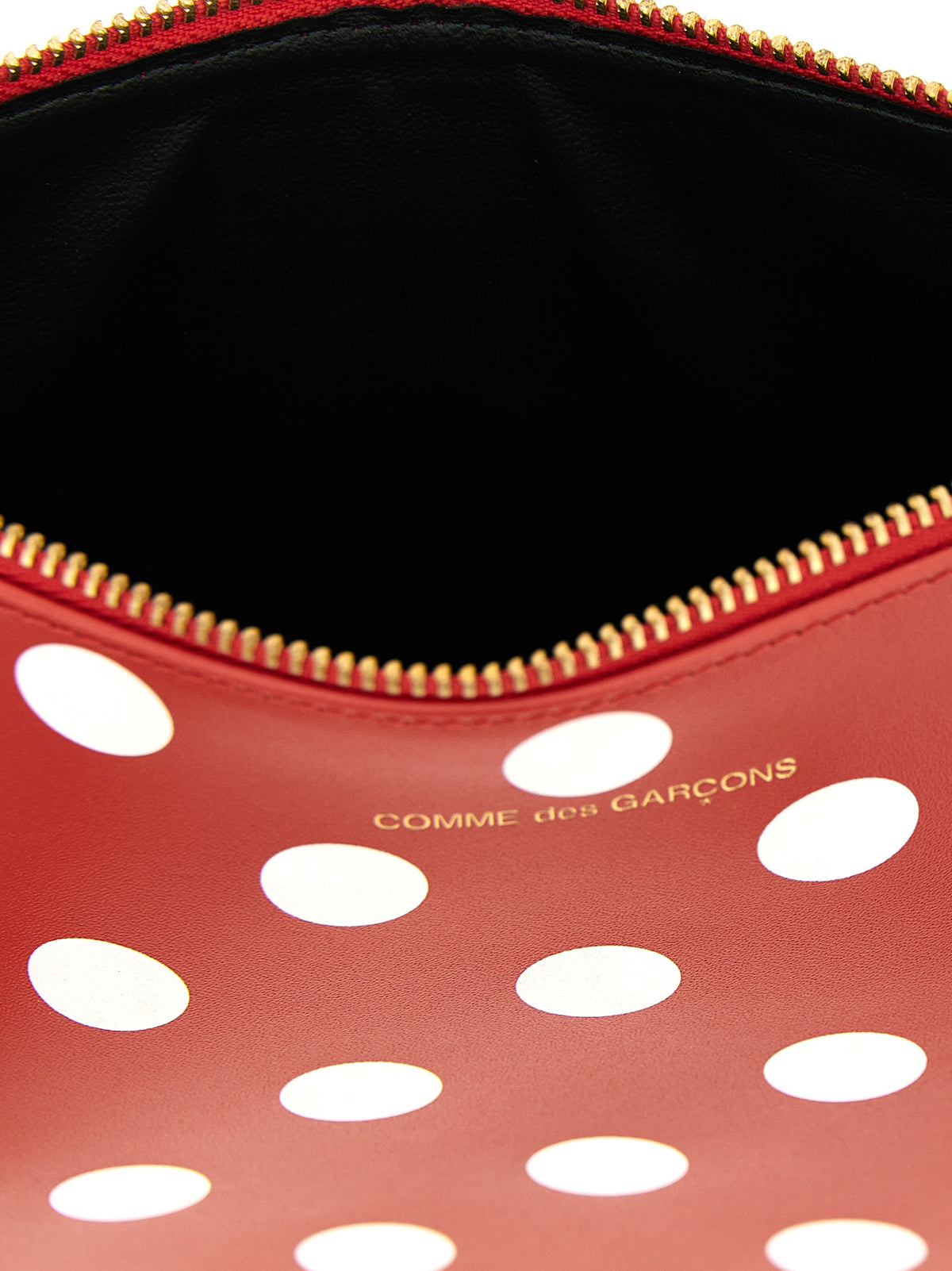 Comme Des Garçons Red Calfskin Wallet