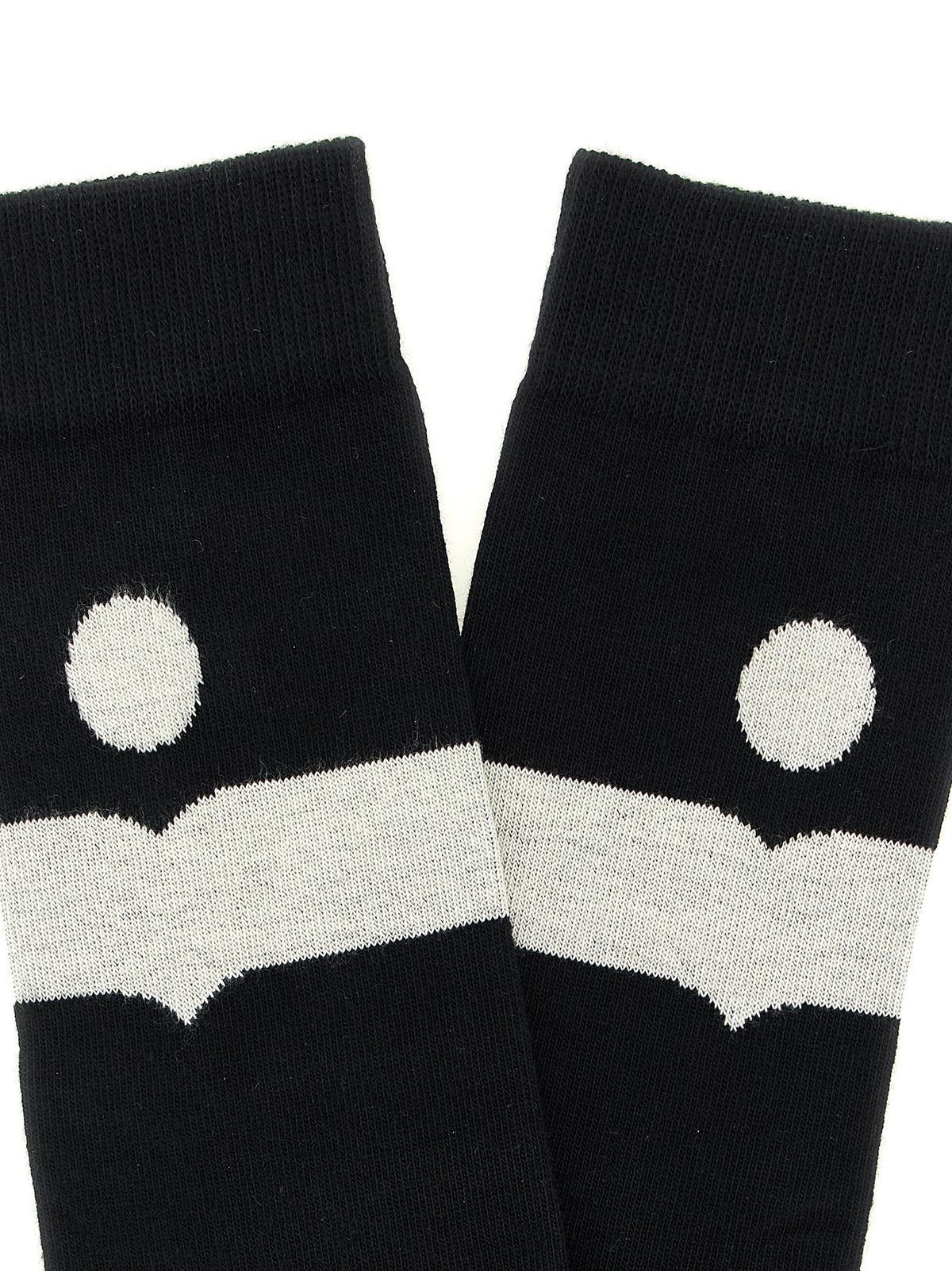 Isabel Marant Black Cotton Socks