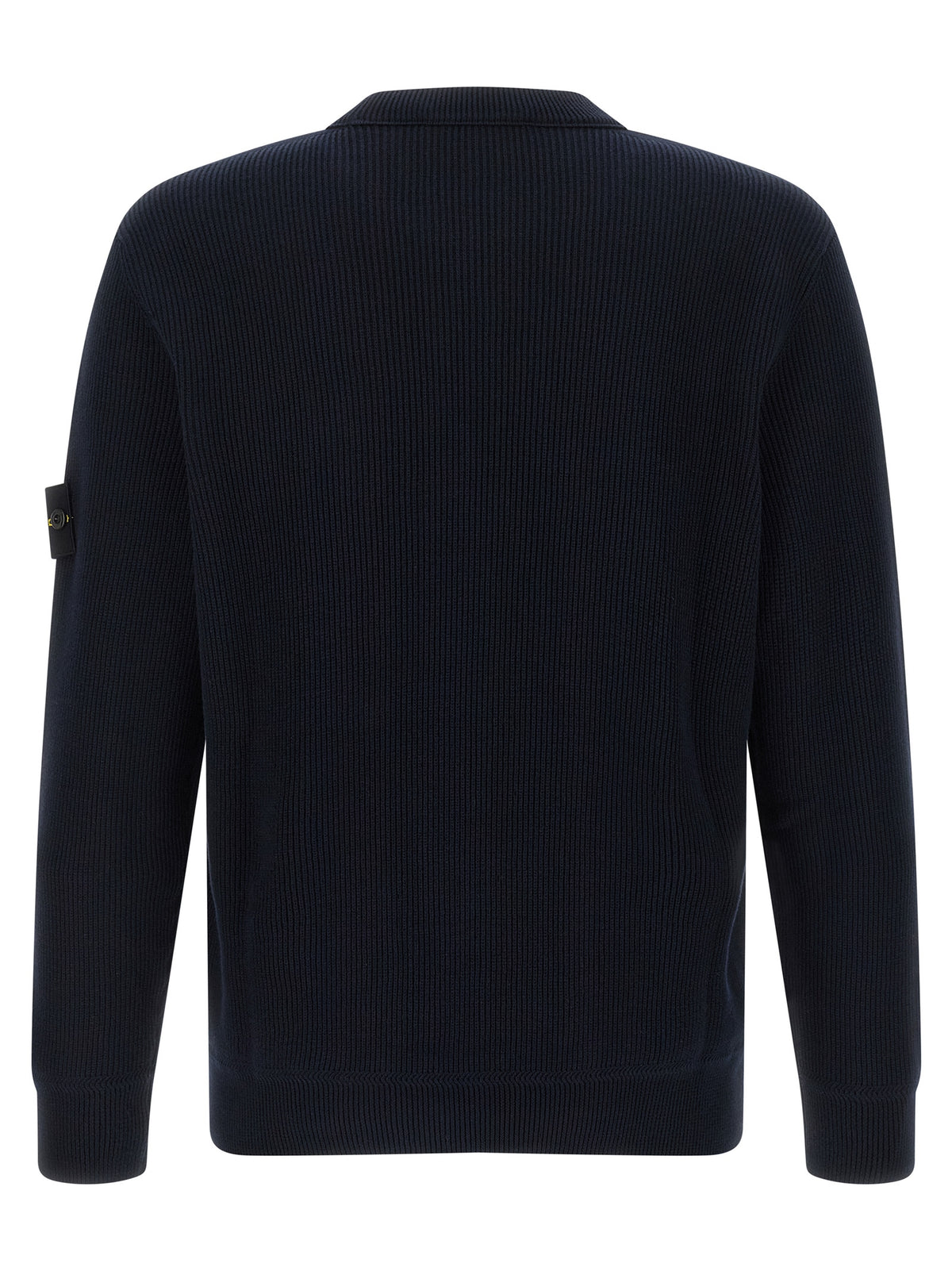 Stone Island Blue Cotton Cardigan