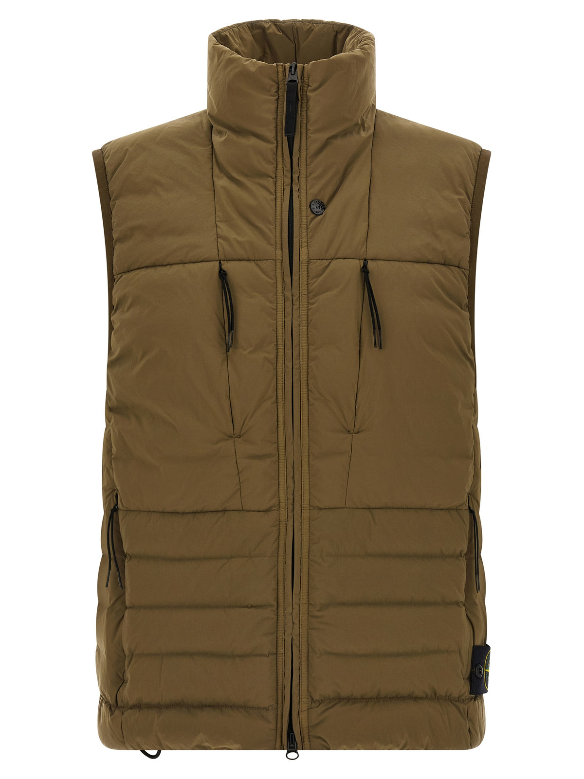 Stone Island Bicolor Polyamide Sleeveless Jacket