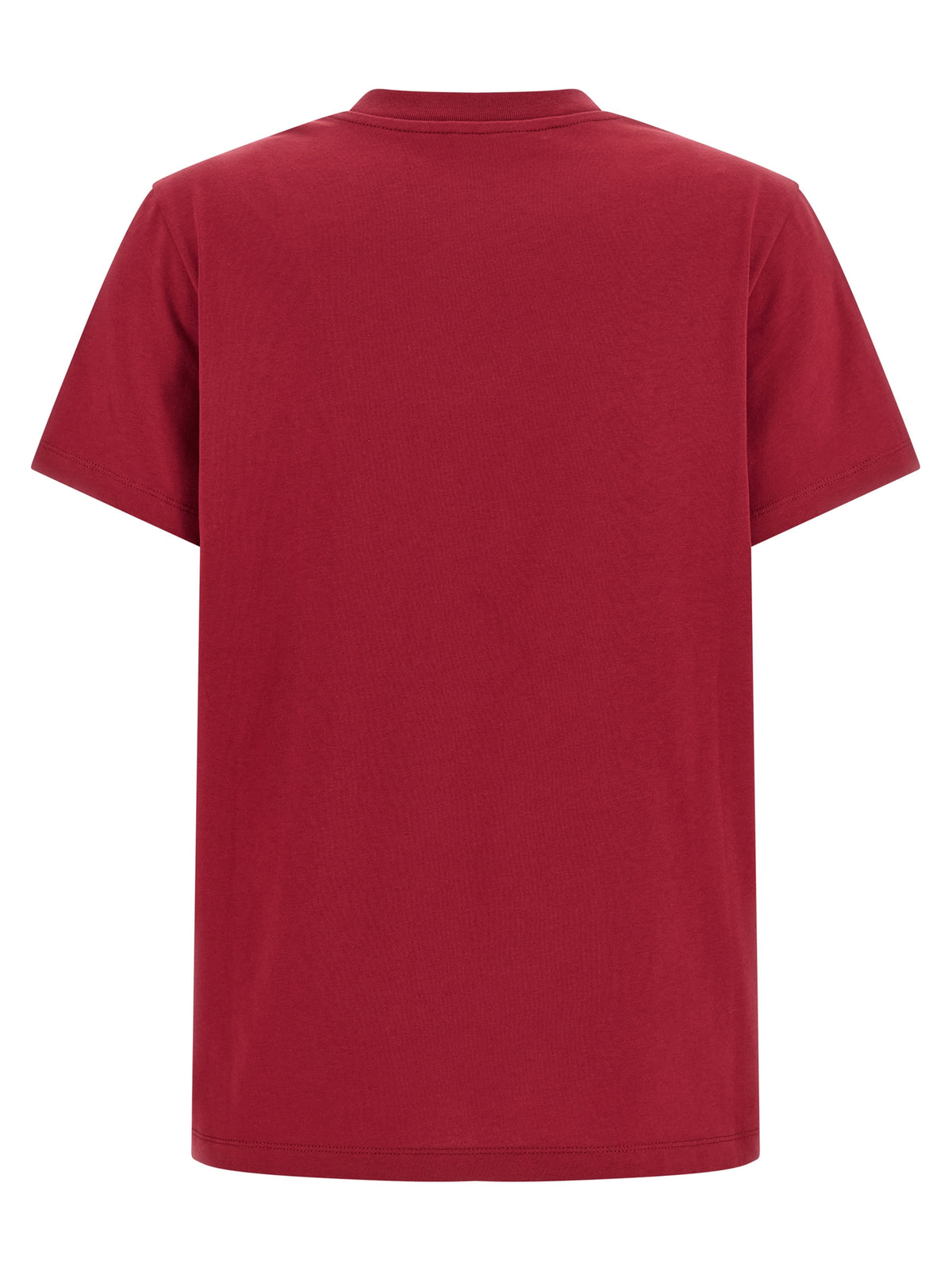 Moncler Red Cotton T-Shirt