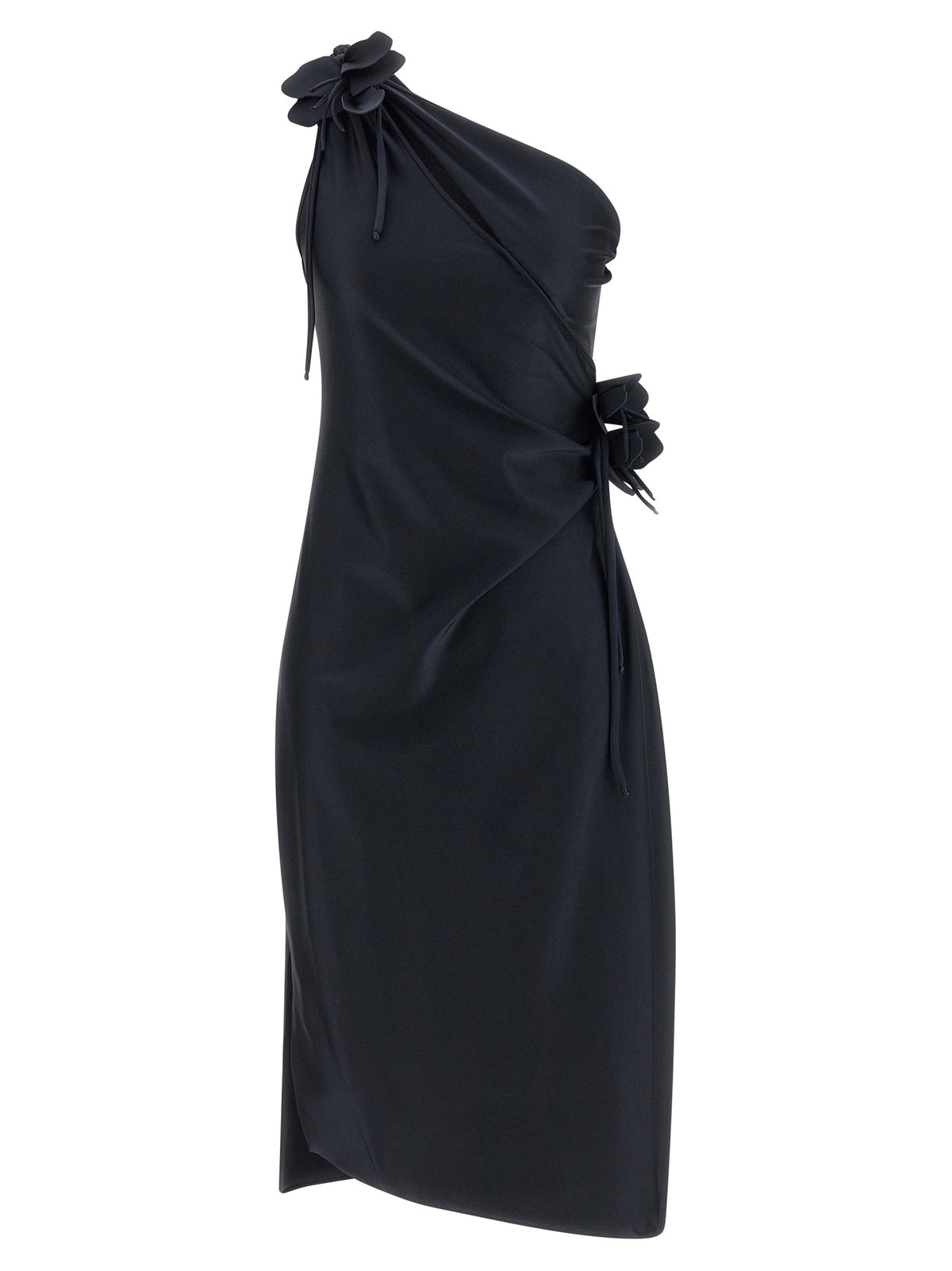 Coperni Black Polyamide Midi Dress